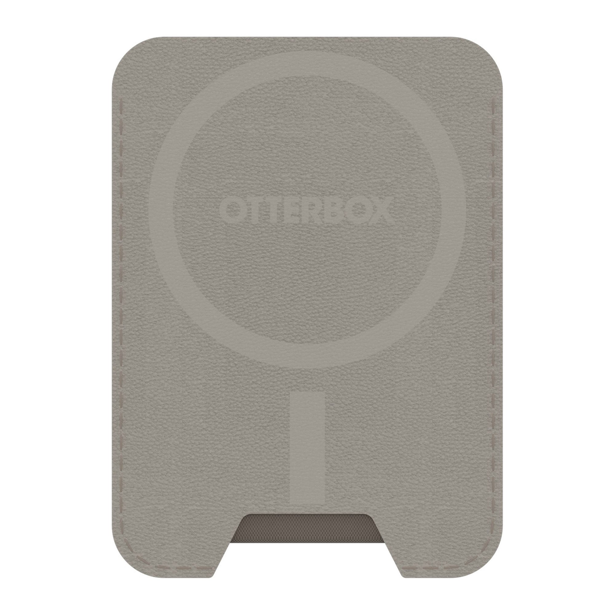 Otterbox Cactus Leather MagSafe Wallet - Grey - Grey Comfort - 15-14879