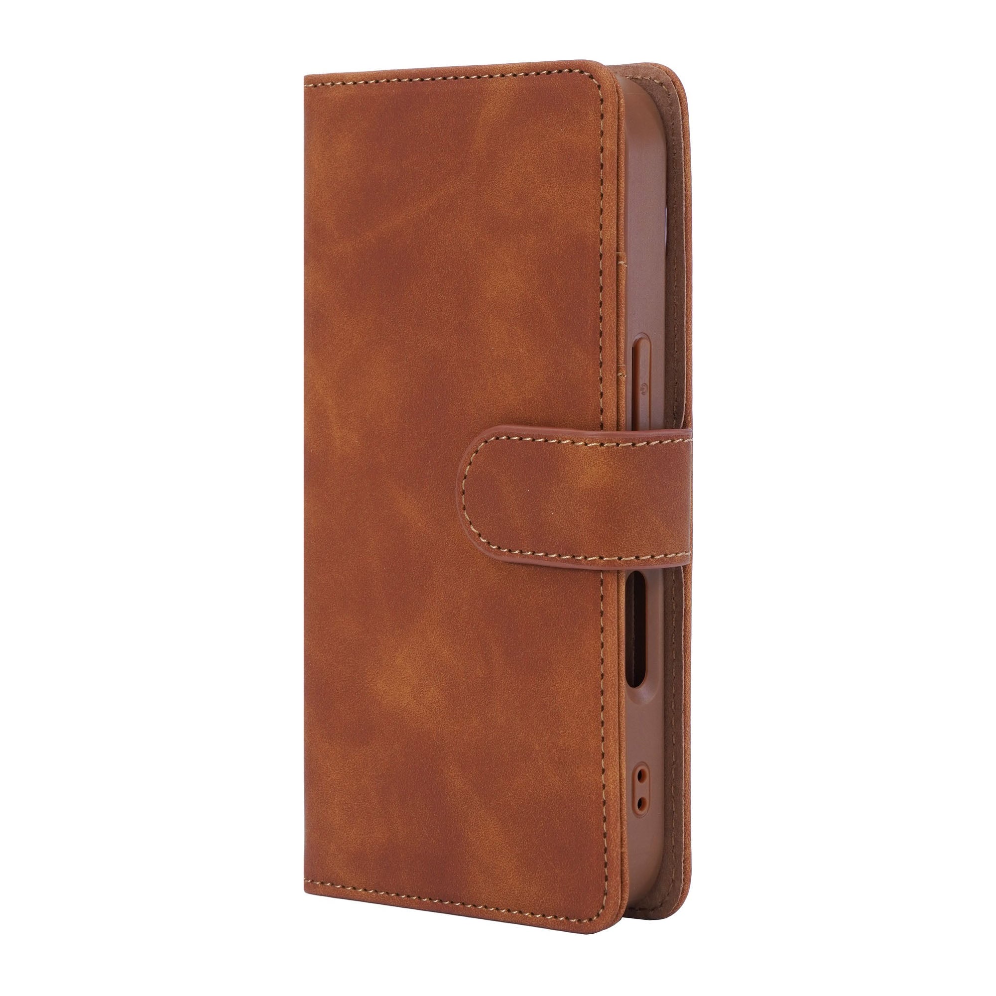 iPhone 17 SPECTRUM Folio Slim Detachable 2-1 Wallet Case - Brown - 15-14902