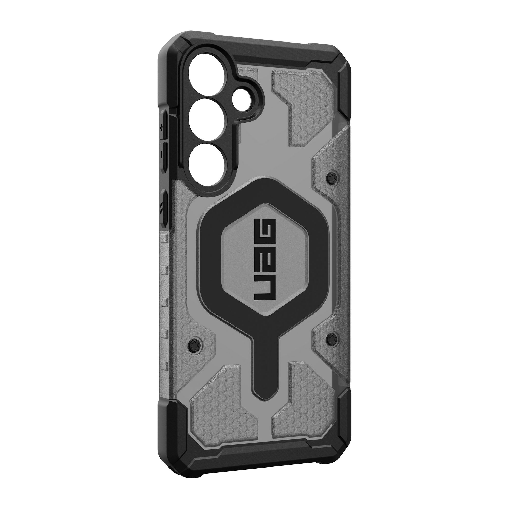 Samsung Galaxy S25 FE UAG Pathfinder Clear MagSafe Case - Ash - 15-14950