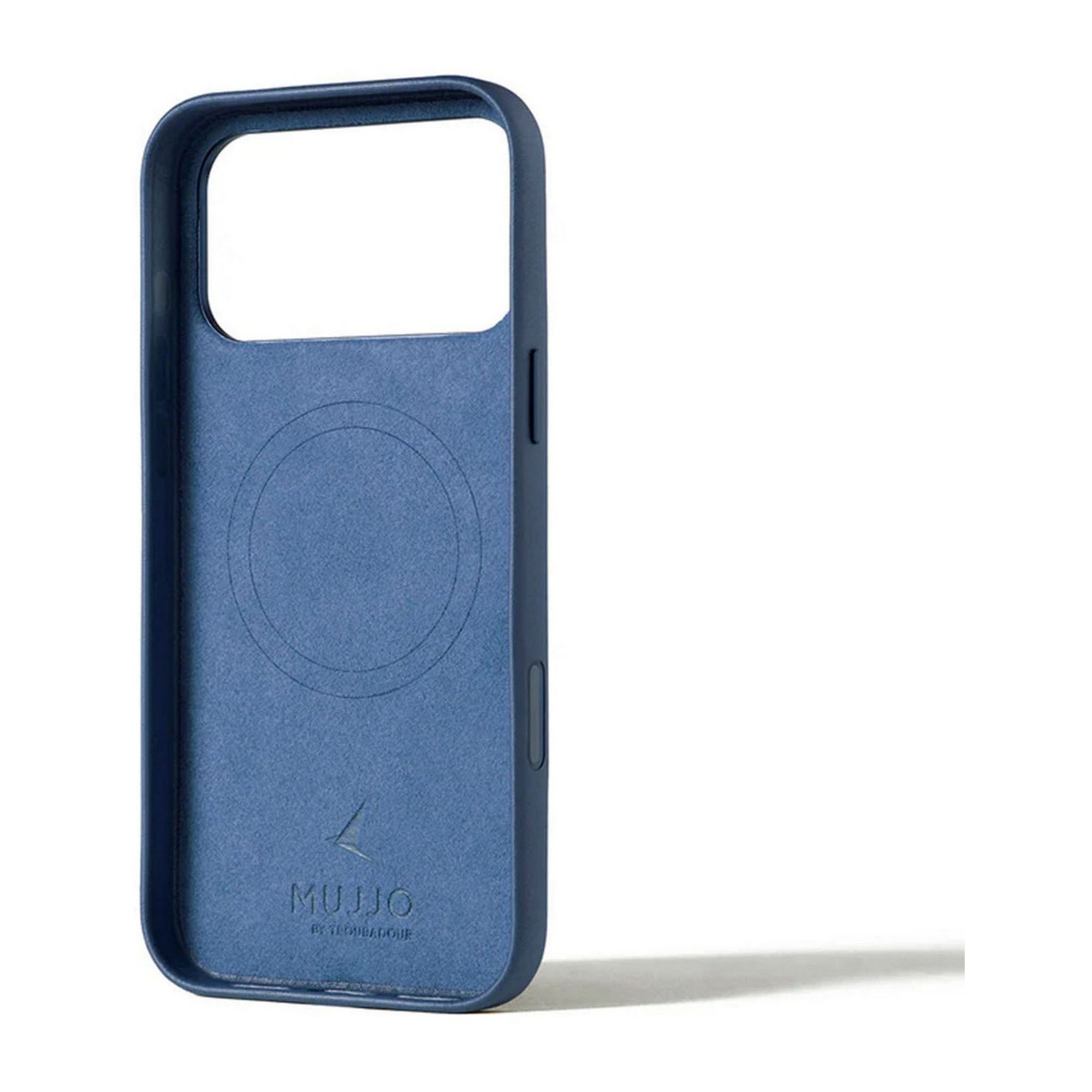 iPhone 17 Pro Max Mujjo Full Leather w/MagSafe Case - Basalt - 15-15007