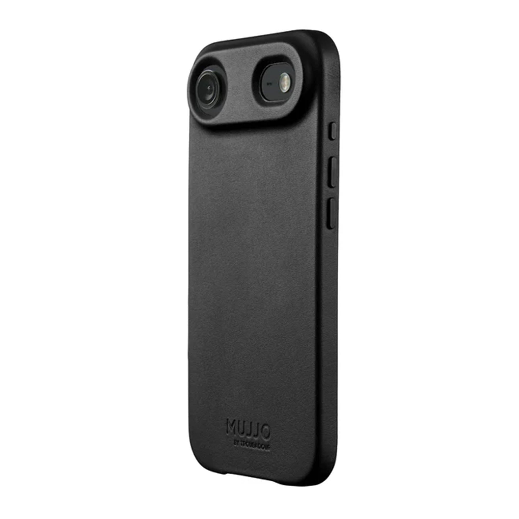 iPhone Air Mujjo Full Leather w/MagSafe Case - Black - 15-15009