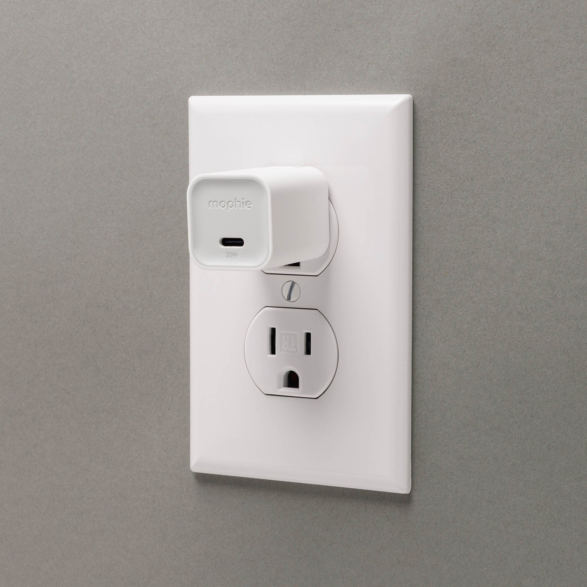 Mophie Speedport 20W USB-C Wall Charger - White - 15-15066