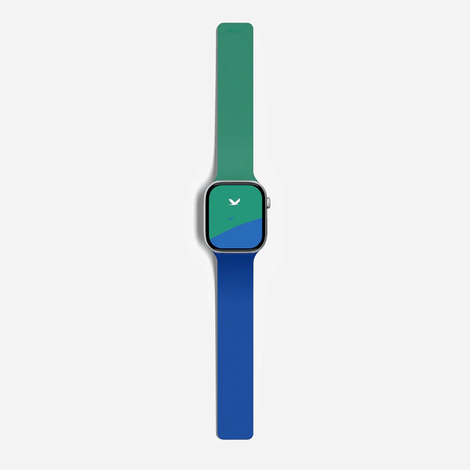 Apple Watch 46mm MOFT Snap Duo Watch Band - Roam Green/Beyond Blue - 15-15088