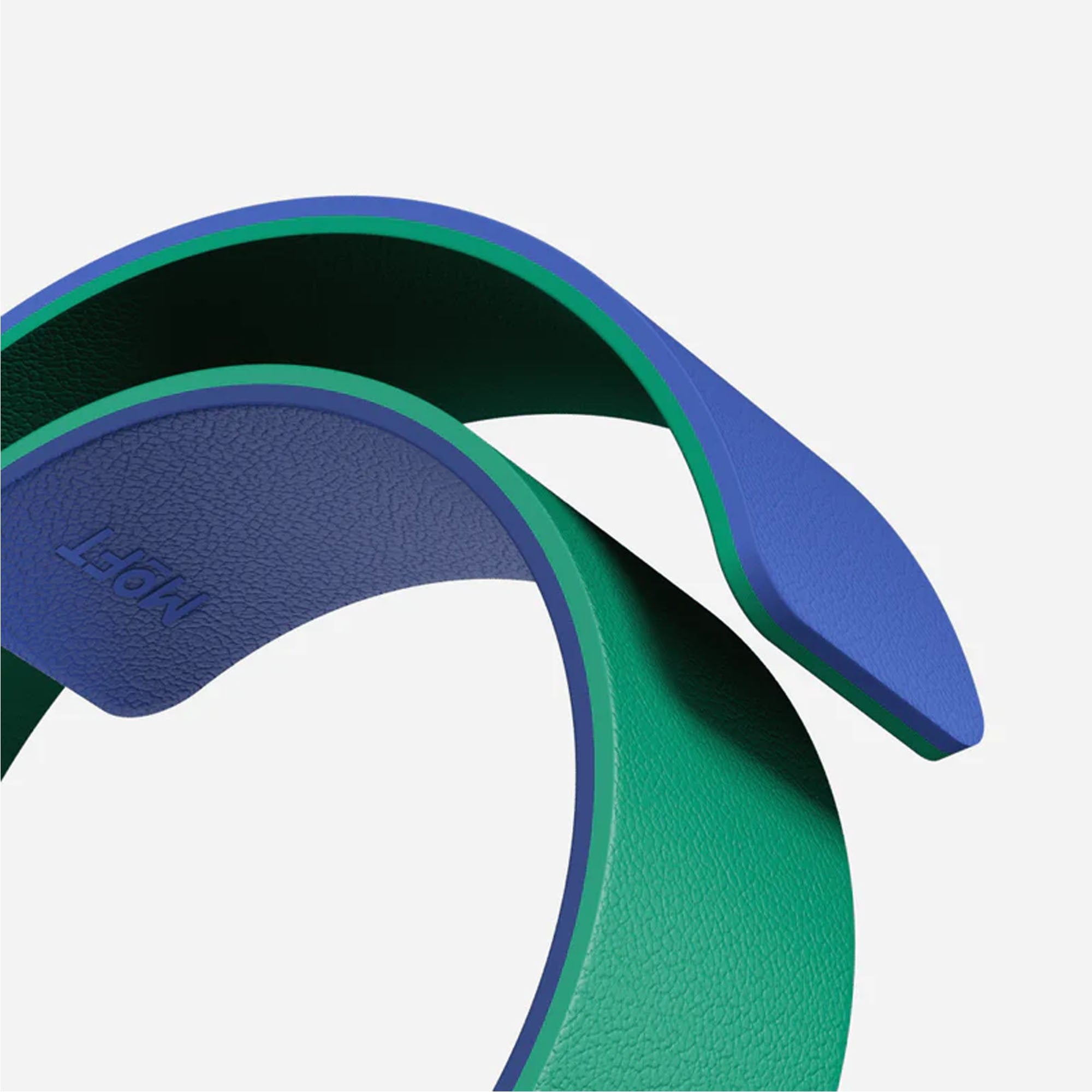 Apple Watch 46mm MOFT Snap Duo Watch Band - Roam Green/Beyond Blue - 15-15088