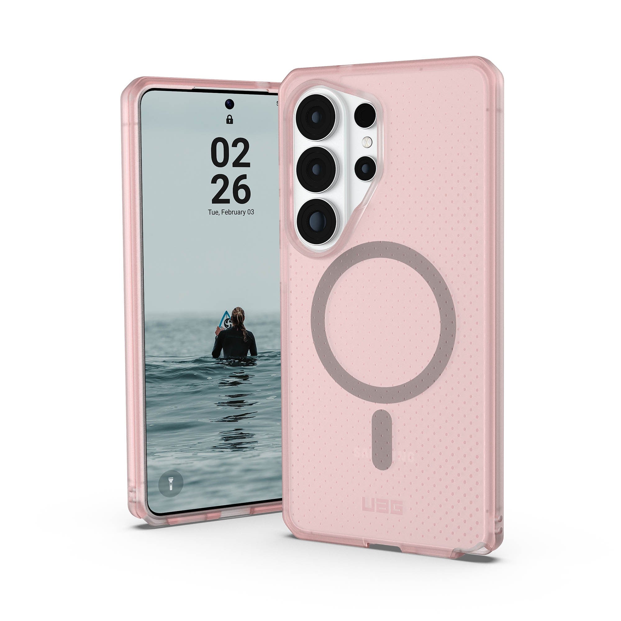 Samsung Galaxy S26 Ultra UAG Dot w/Magnet Case - Rose - 15-15122