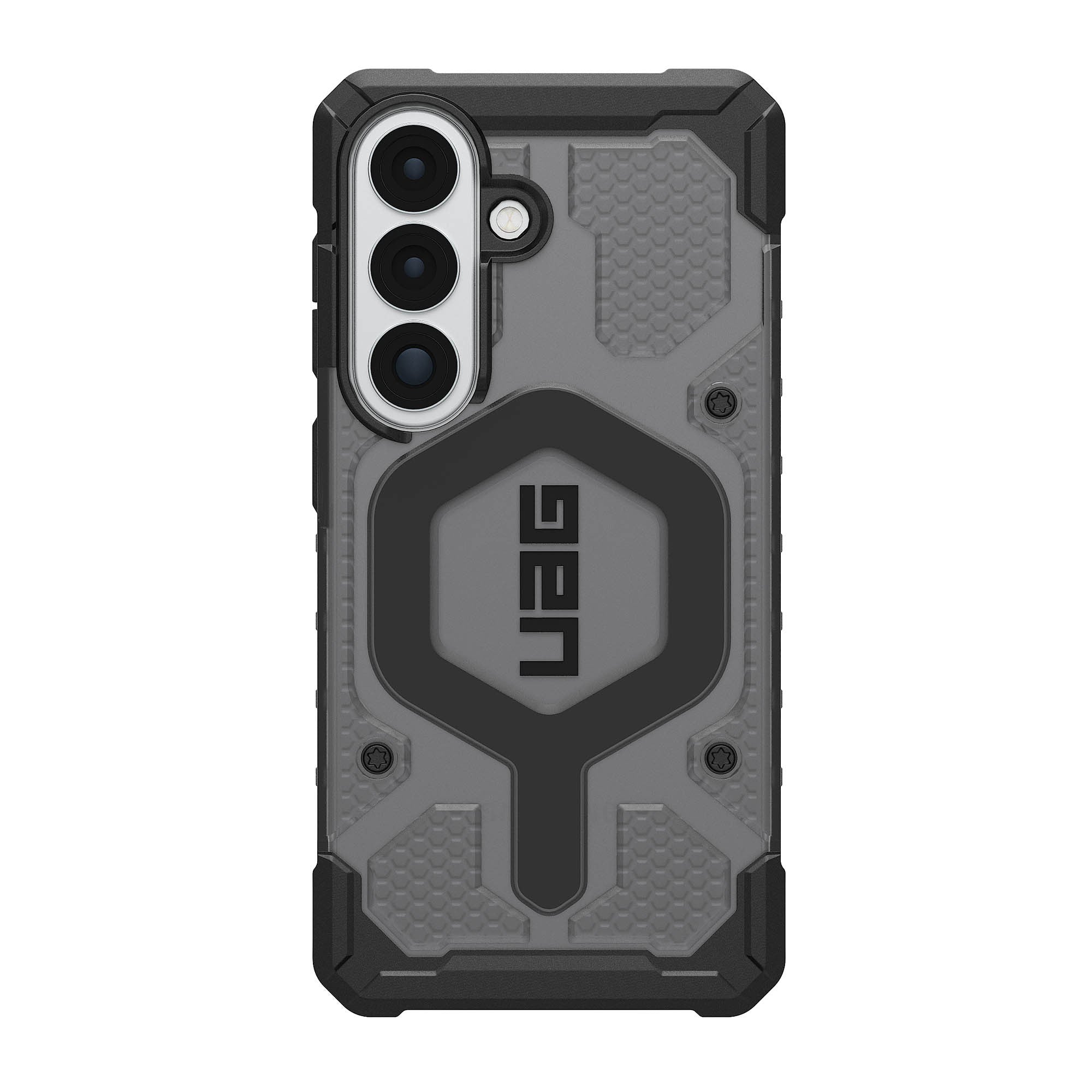 Samsung Galaxy S26 UAG Pathfinder Clear w/Magnet Case - Ash/Black - 15-15127