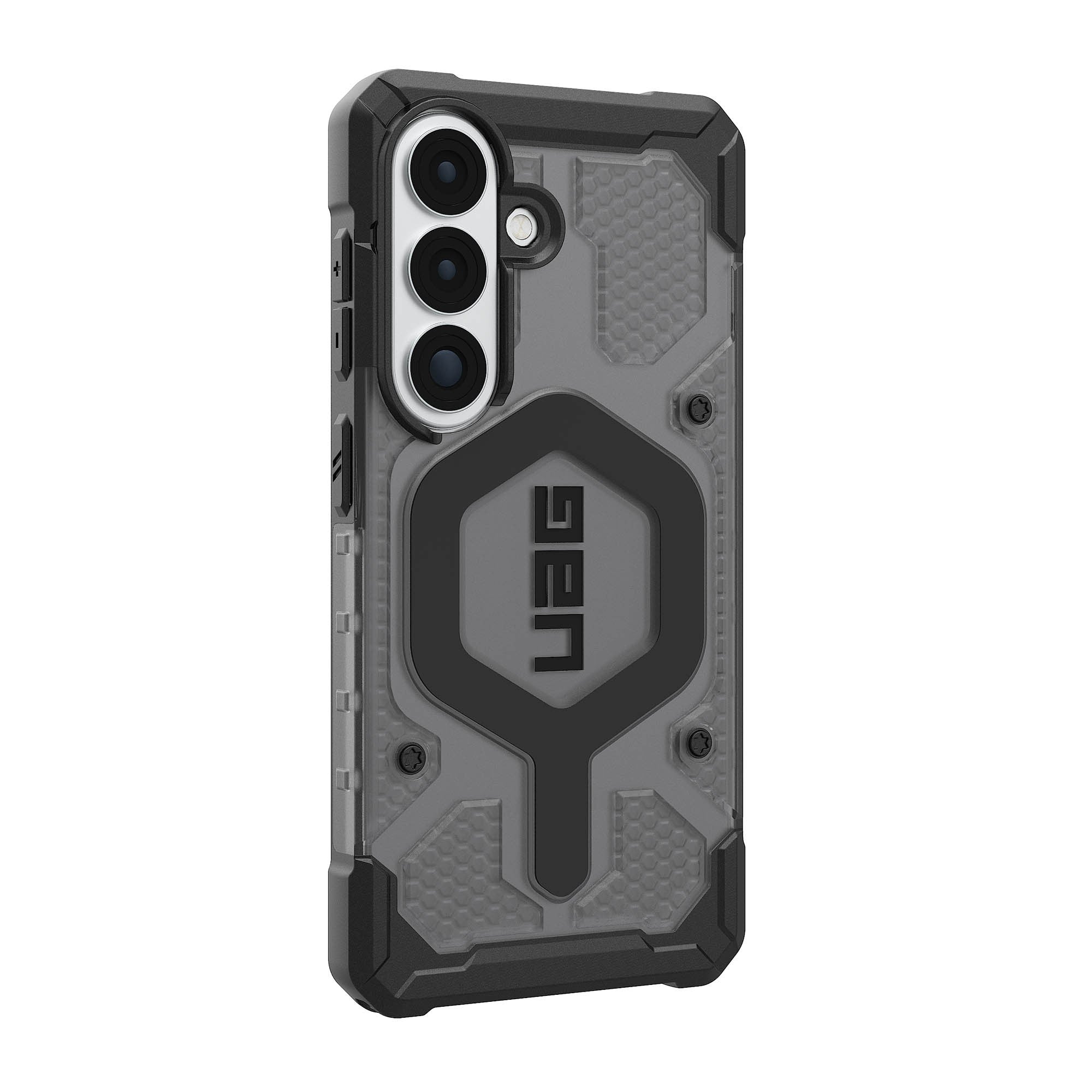 Samsung Galaxy S26 UAG Pathfinder Clear w/Magnet Case - Ash/Black - 15-15127