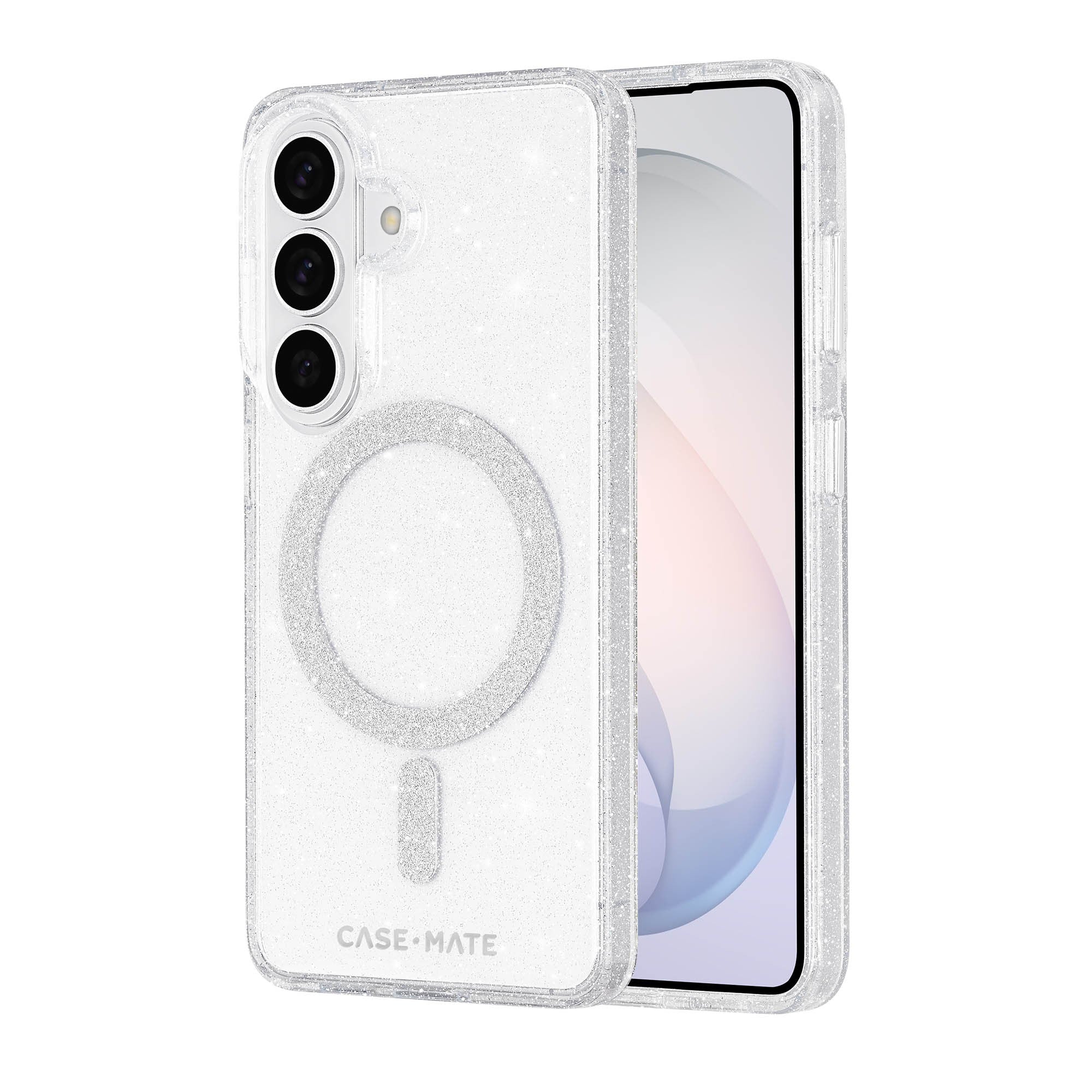 Samsung Galaxy S26 Case-Mate Twinkle w/Magnet Case - Twilight Silver - 15-15232