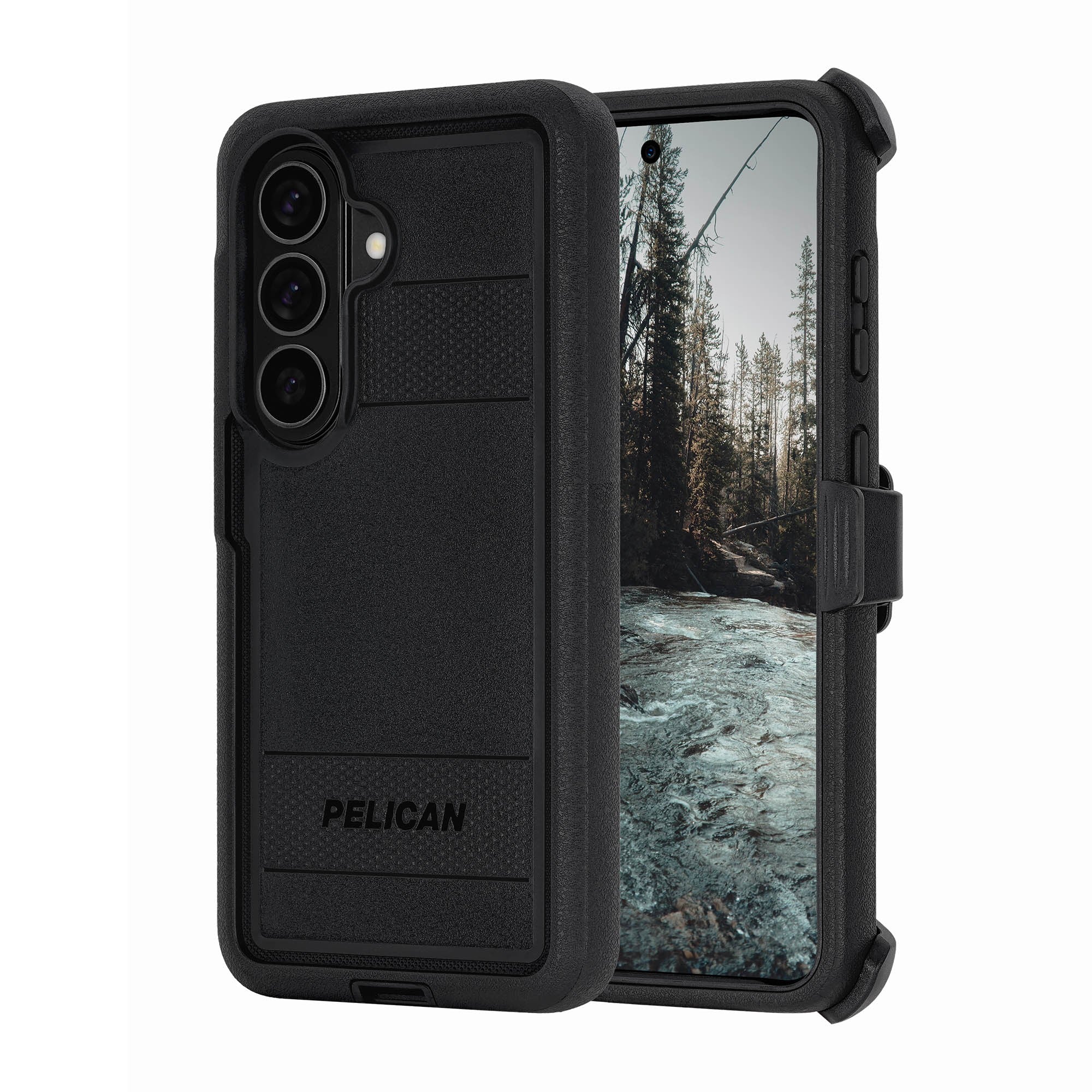 Samsung Galaxy S26 Pelican Voyager Magnet w/Holster Case - Black - 15-15239