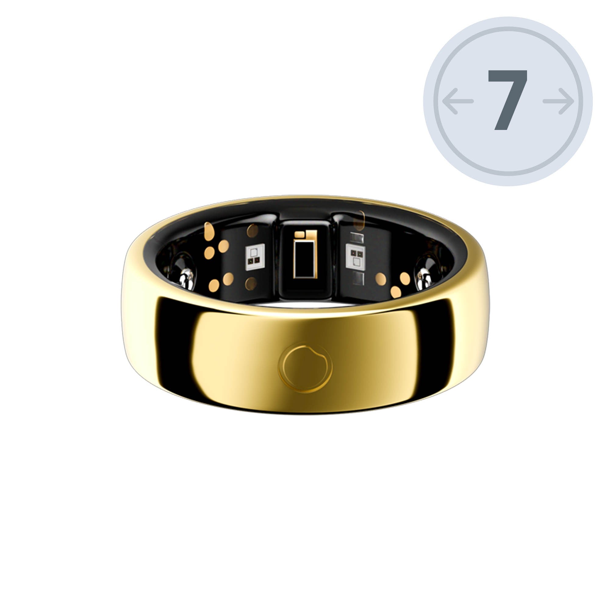 Circular Ring 2 Size 7 - Gold - 15-15395