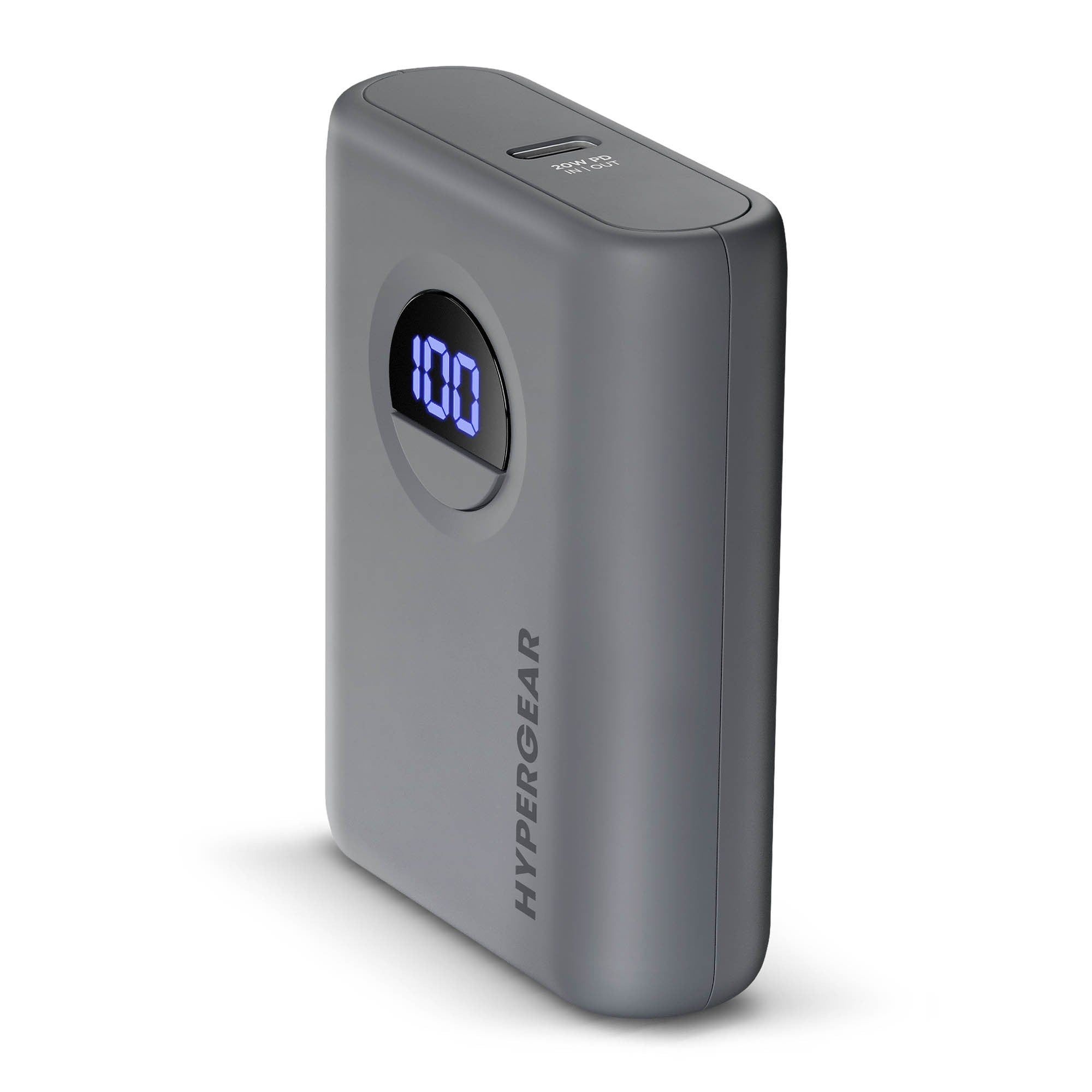 HyperGear 10000mAh Power Pack Pro Portable Power Bank with Digital Display - 15-15456