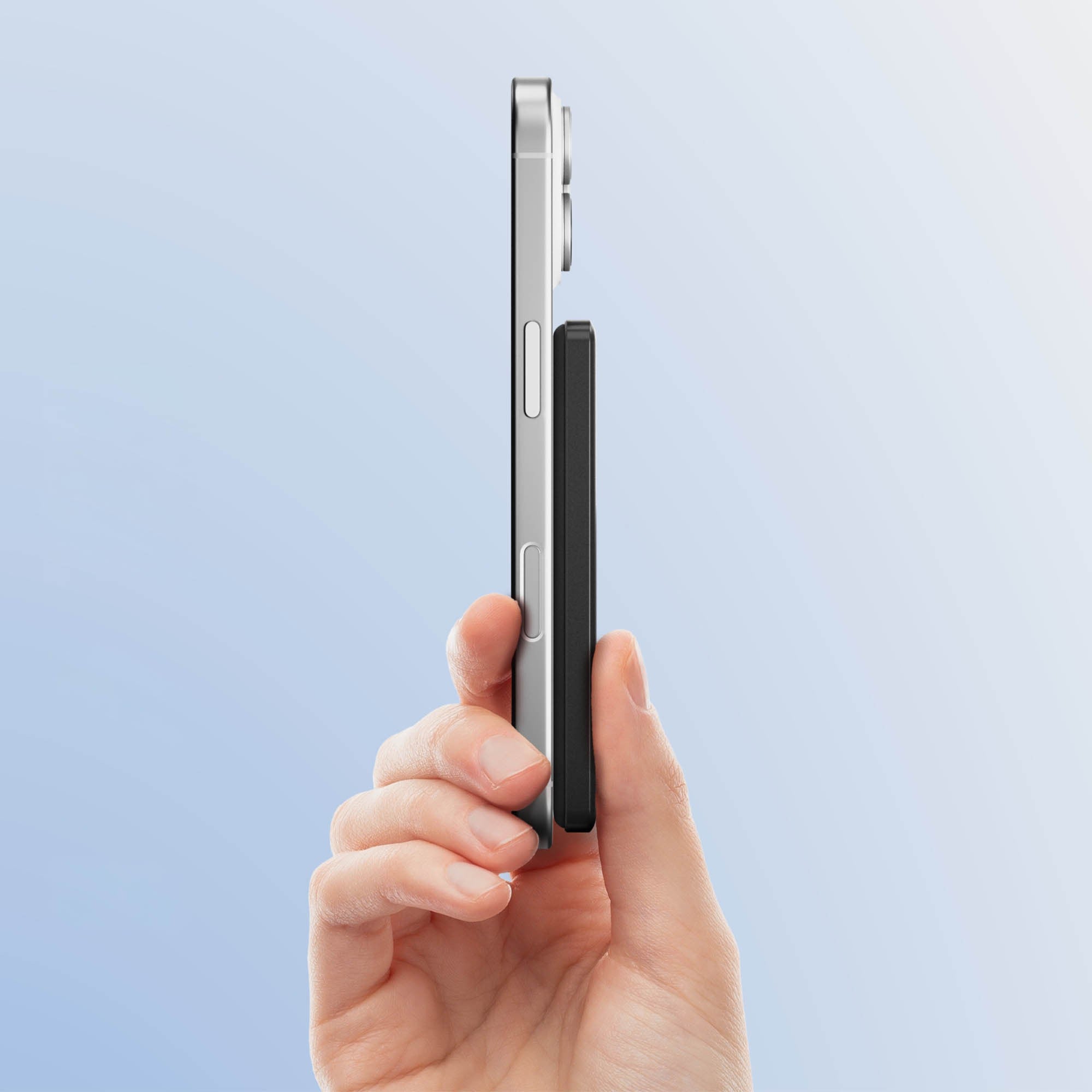 HyperGear 5000mAh Power Pack Mag Ultra-Slim Wireless Magnetic Portable Power Bank - 15-15458