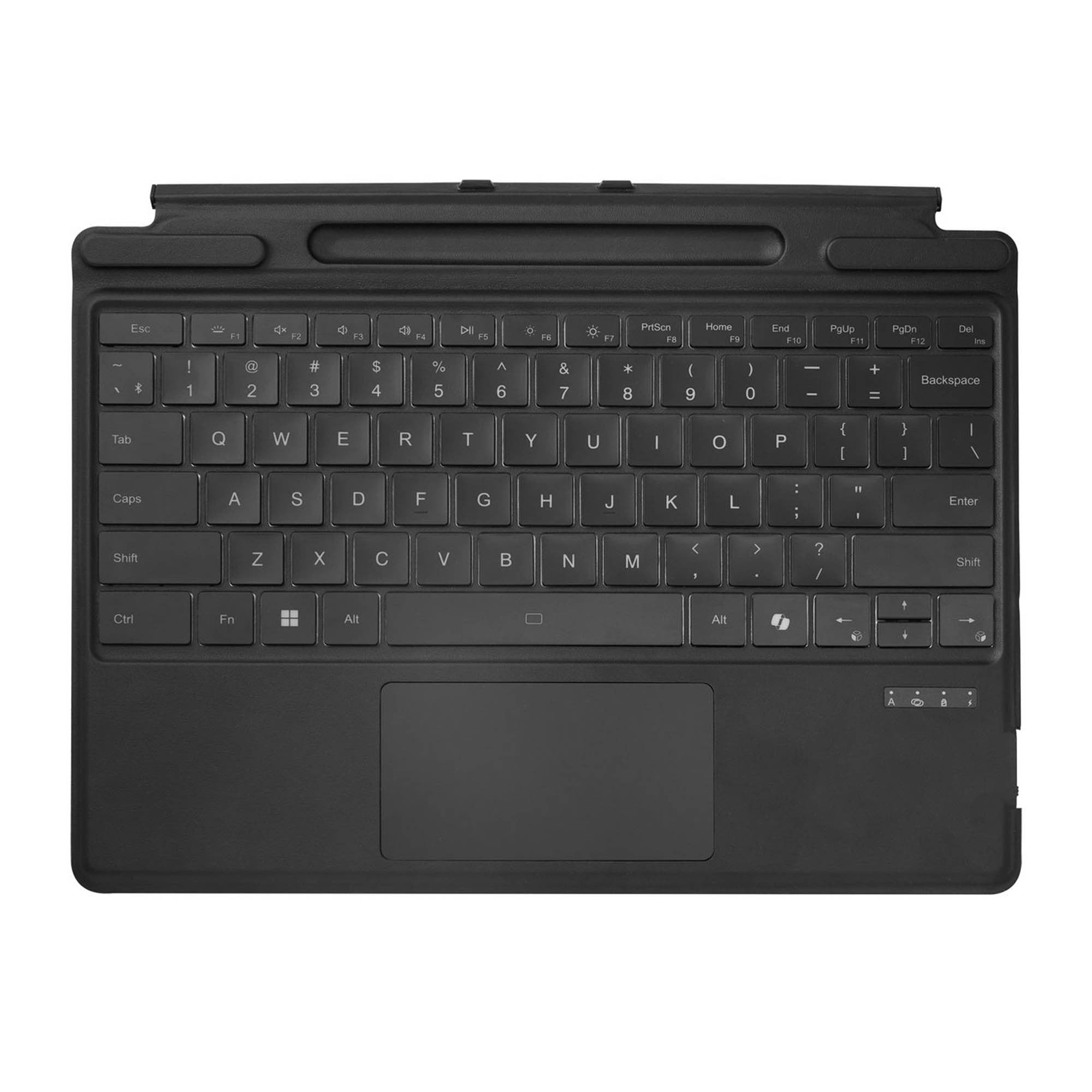 Microsoft Surface Pro X Adesso BT Keyboard w/Touchpad - Black - 15-15551