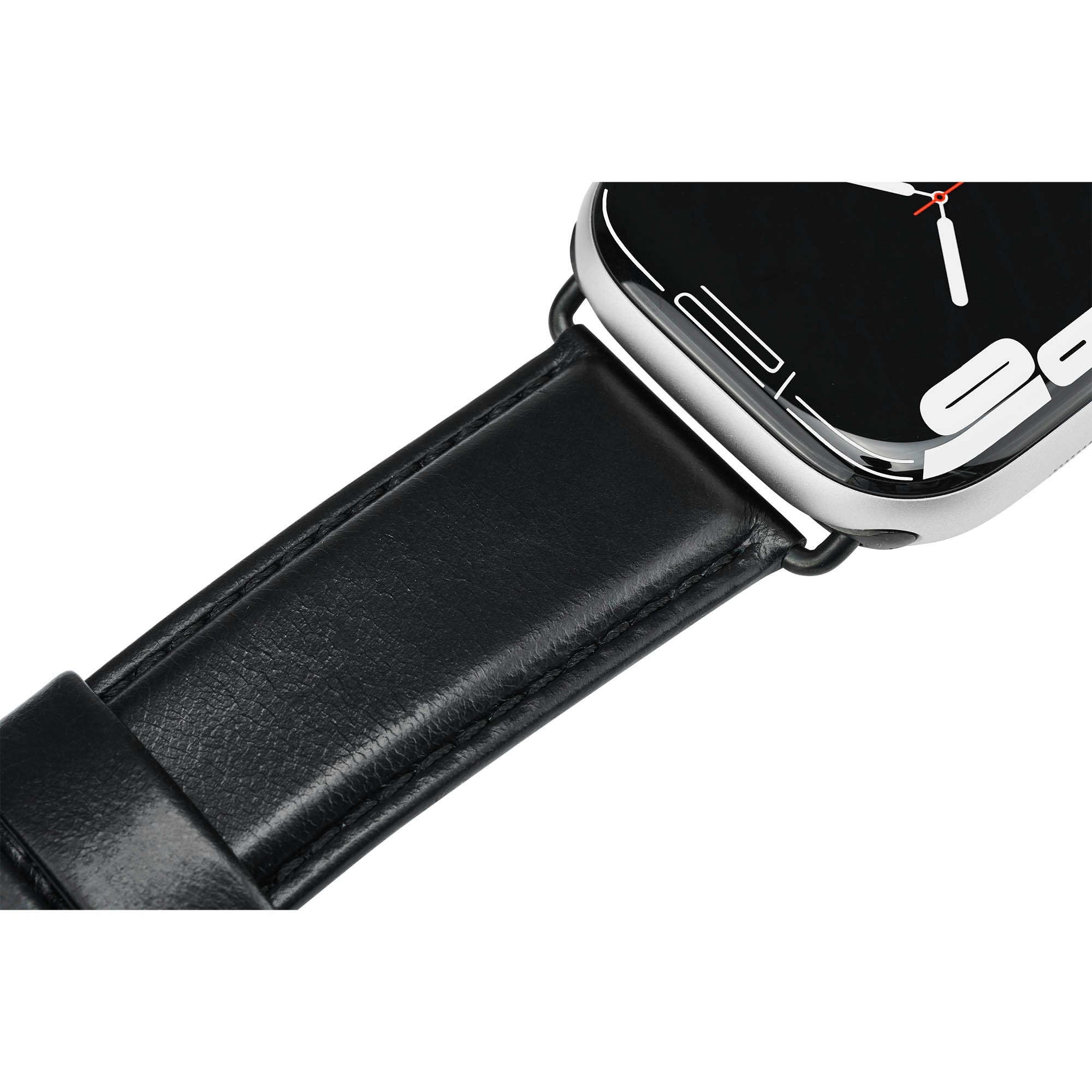 Apple Watch 42-49mm Case-Mate Signature Leather Band - Black - 15-15562