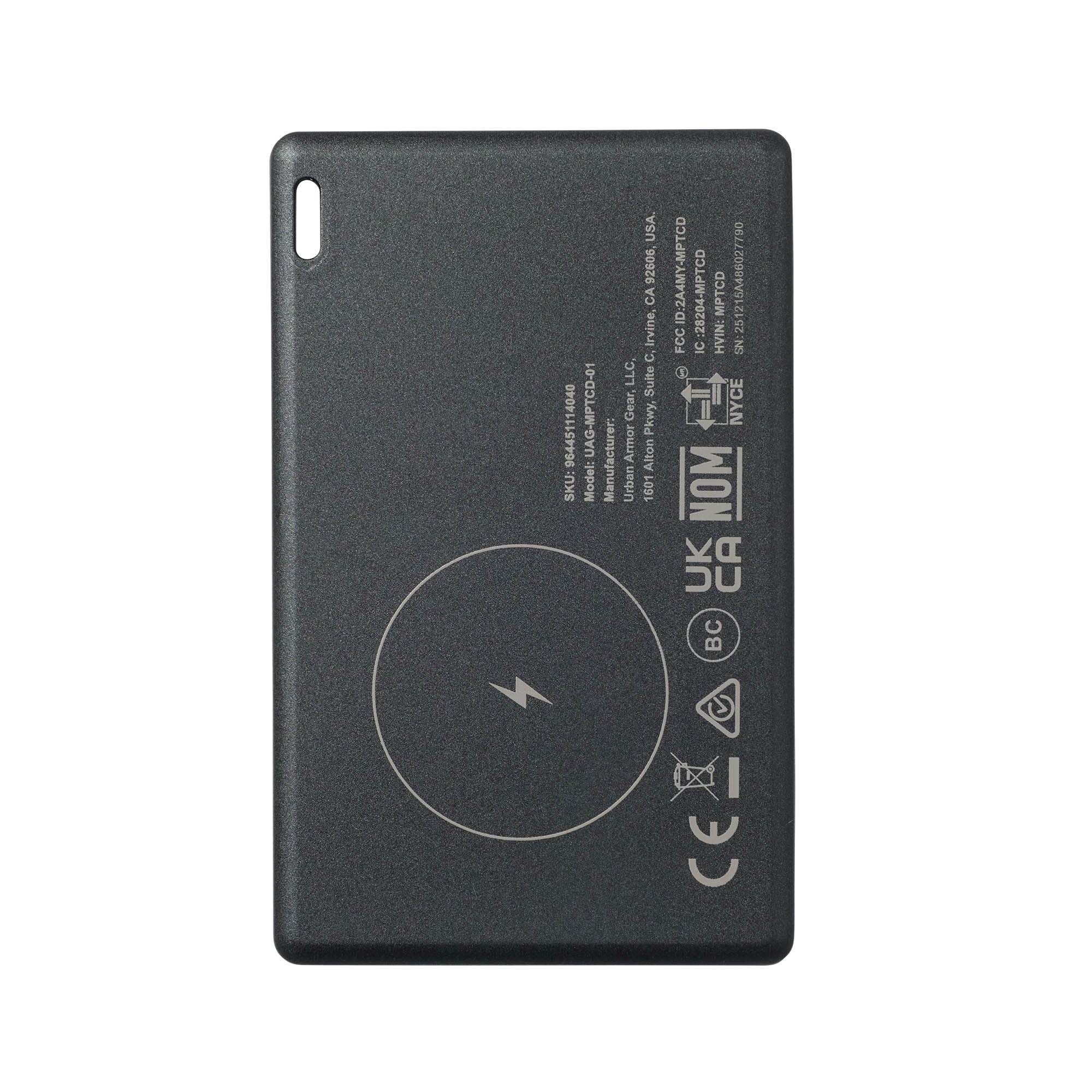 UAG Metropolis Apple + Android Find Me Tracker Card - Black Hexagon - 15-15735
