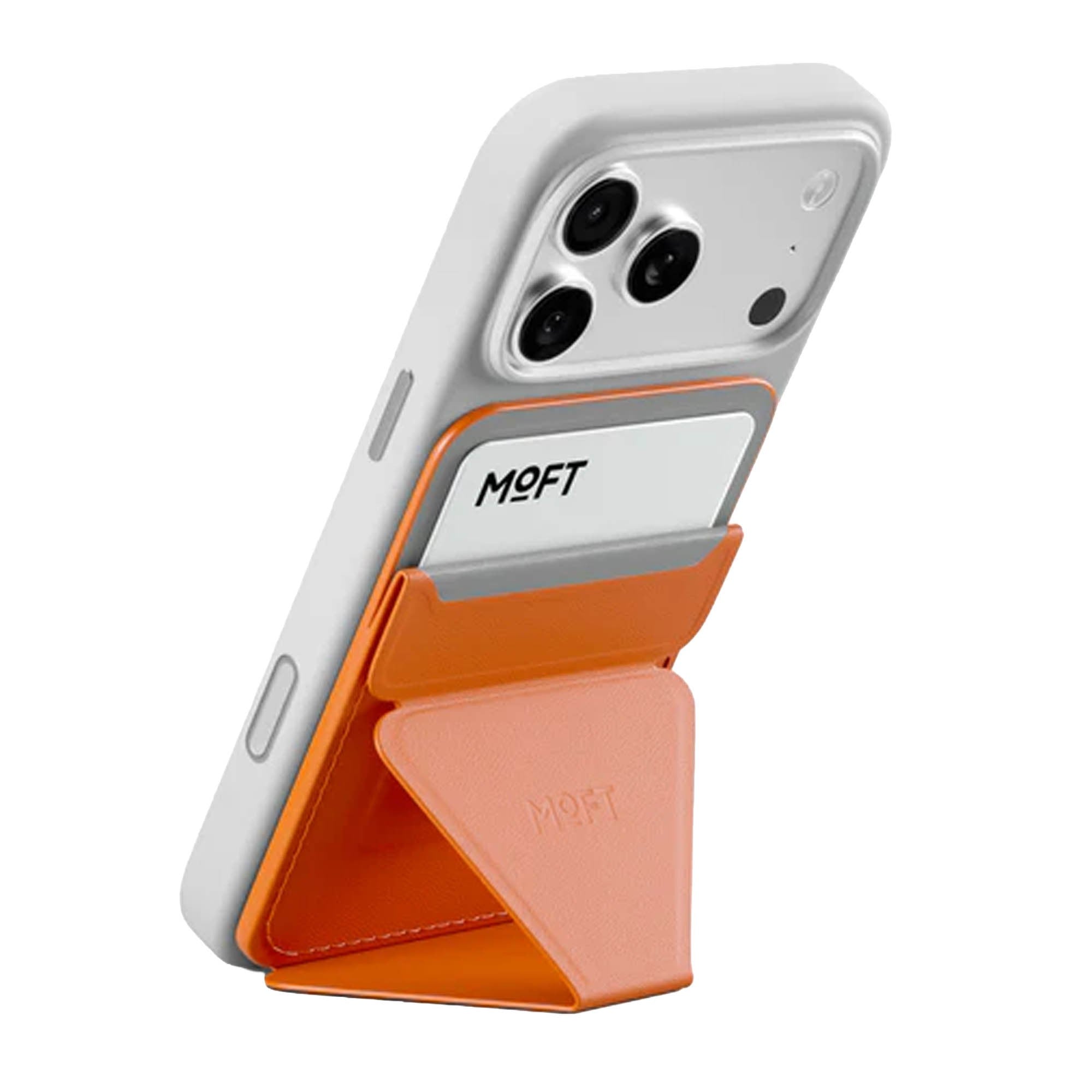 MOFT Trackable Magnetic MagSafe Wallet Stand - Terra Cotta - 15-15739