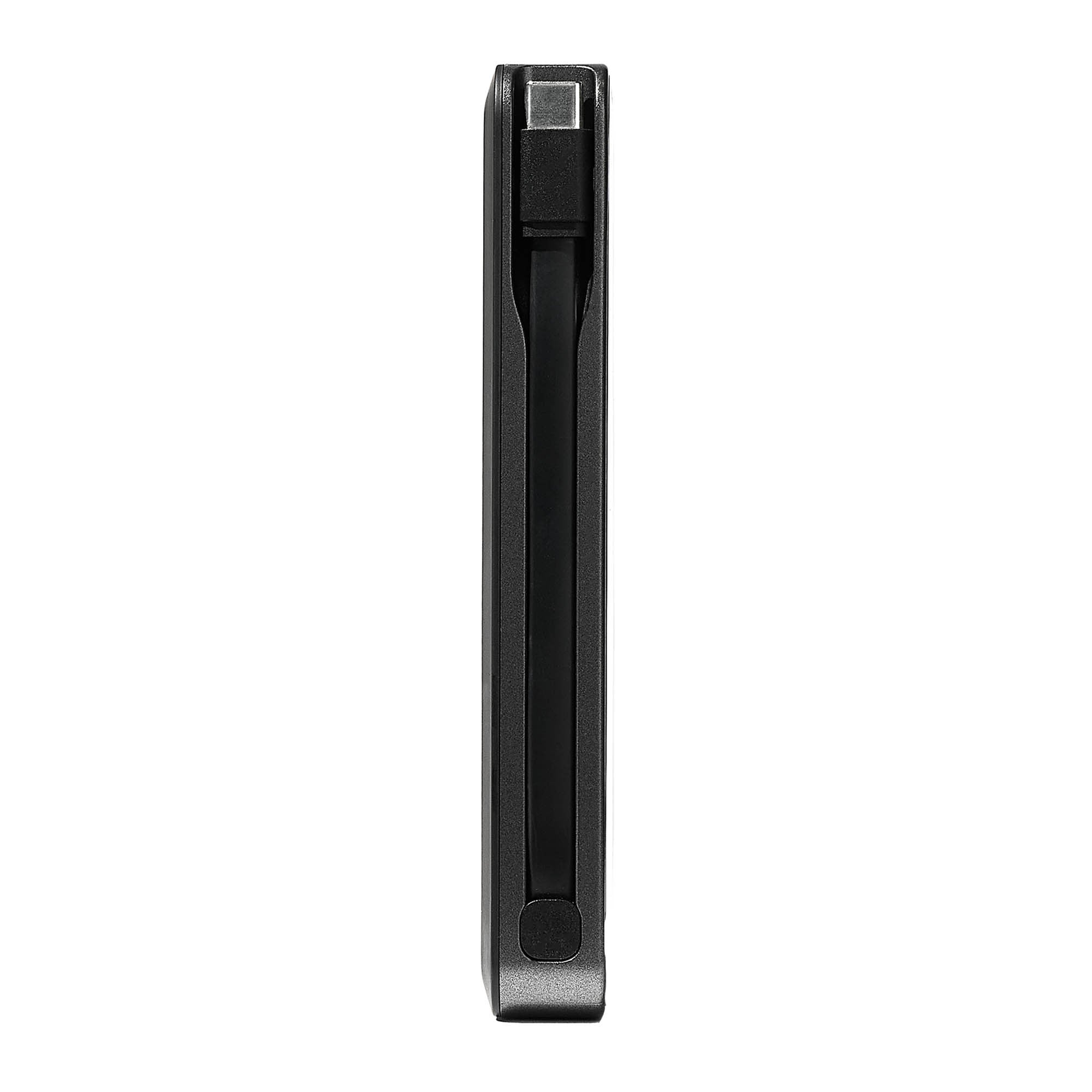 Mophie 10,000 mAh Powerstation Plus w/USB-C Cable + AC Plug - Black - 15-15779
