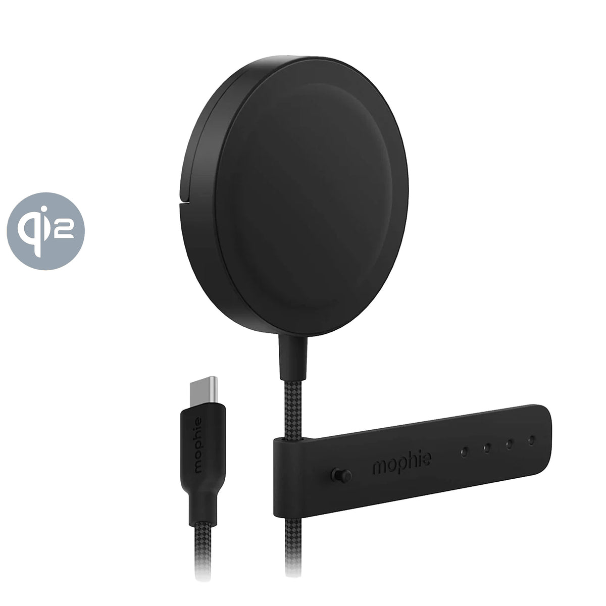 Mophie Qi2.2 Charging Pad w/Kickstand - Black - 15-15782