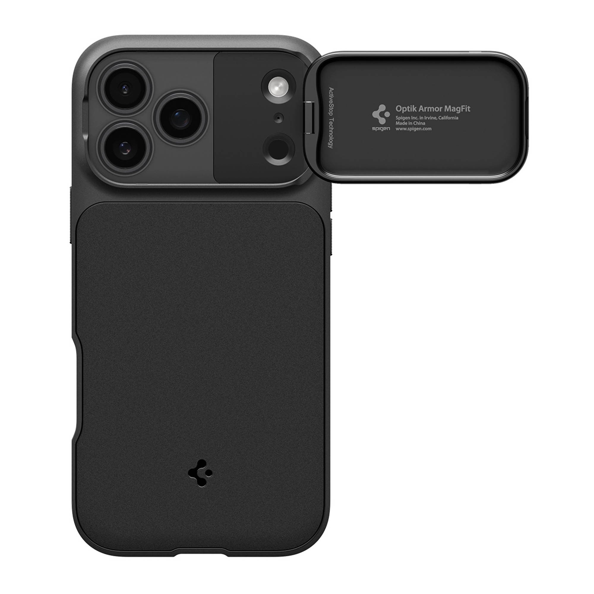 iPhone 17 Pro Max Spigen Optik Armor Magfit - Black - 15-15786
