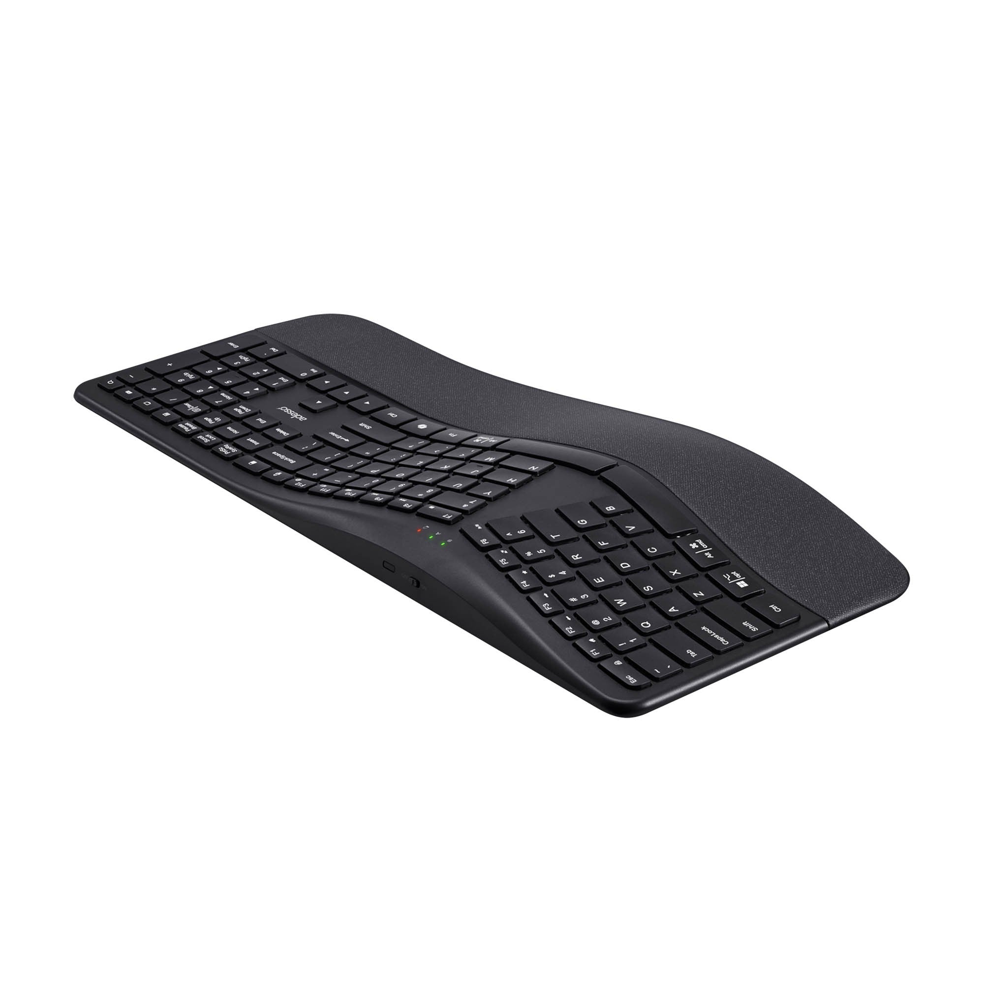 Adesso Wireless Ergonomic Scissor Switch Keyboard and Mouse Combo - 15-15802