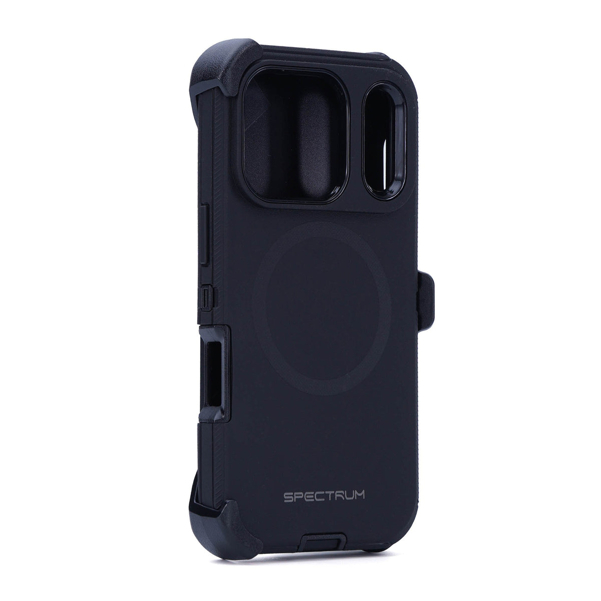 iPhone 18 Pro/17 Pro SPECTRUM Prime + Holster Case w/Magnets - Black - 15-15815
