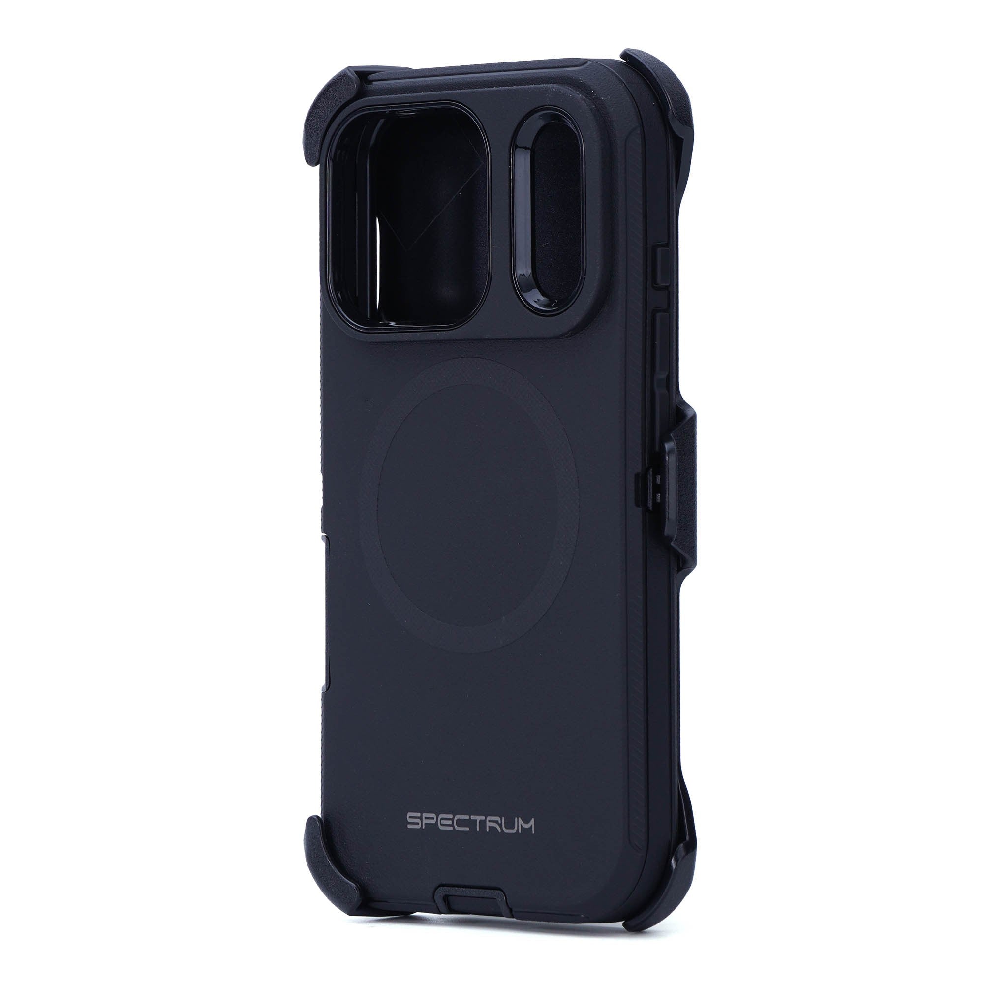 iPhone 17 Pro SPECTRUM Prime + Holster Case w/Magnets - Black - 15-15815