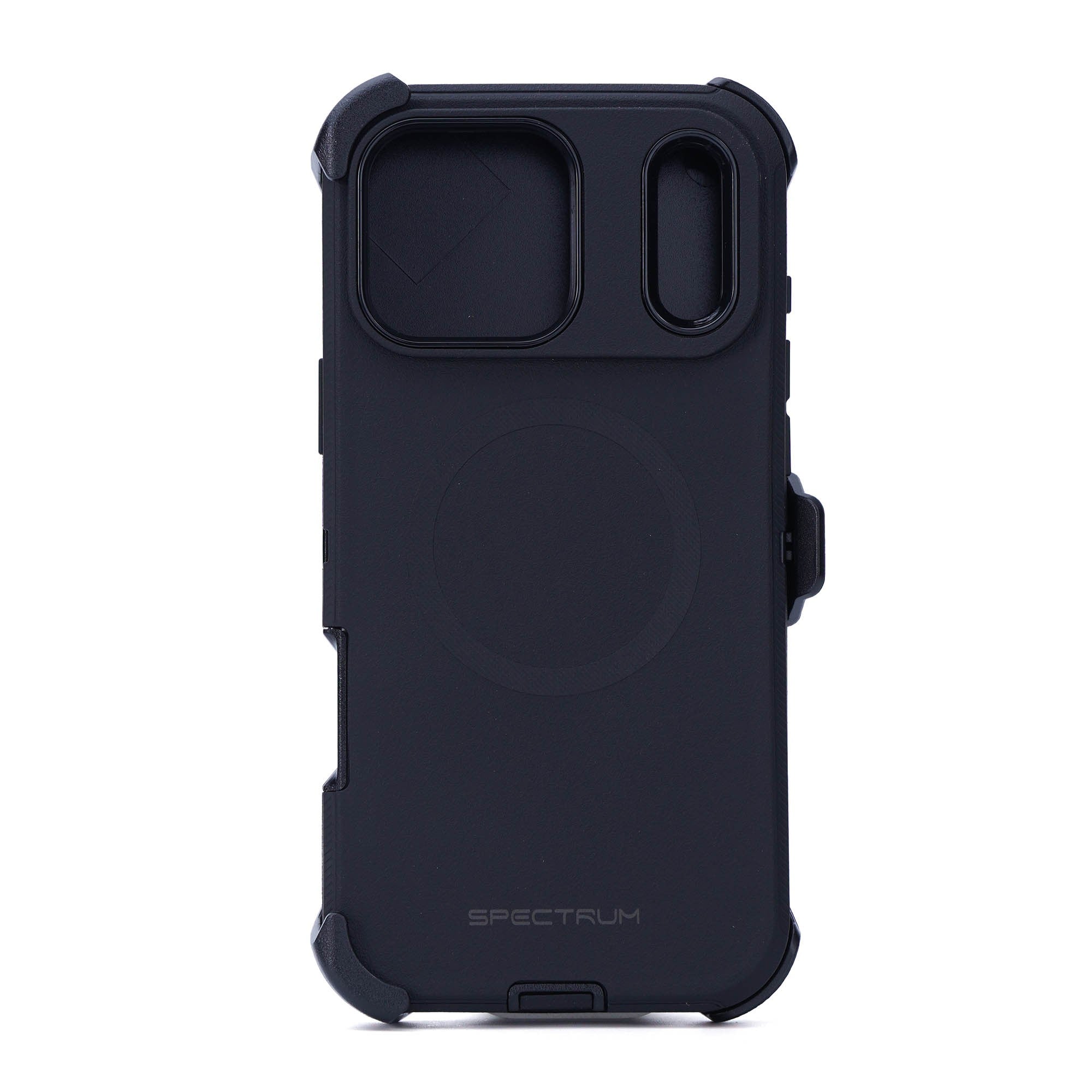 iPhone 17 Pro Max SPECTRUM Prime + Holster Case w/Magnets - Black - 15-15816