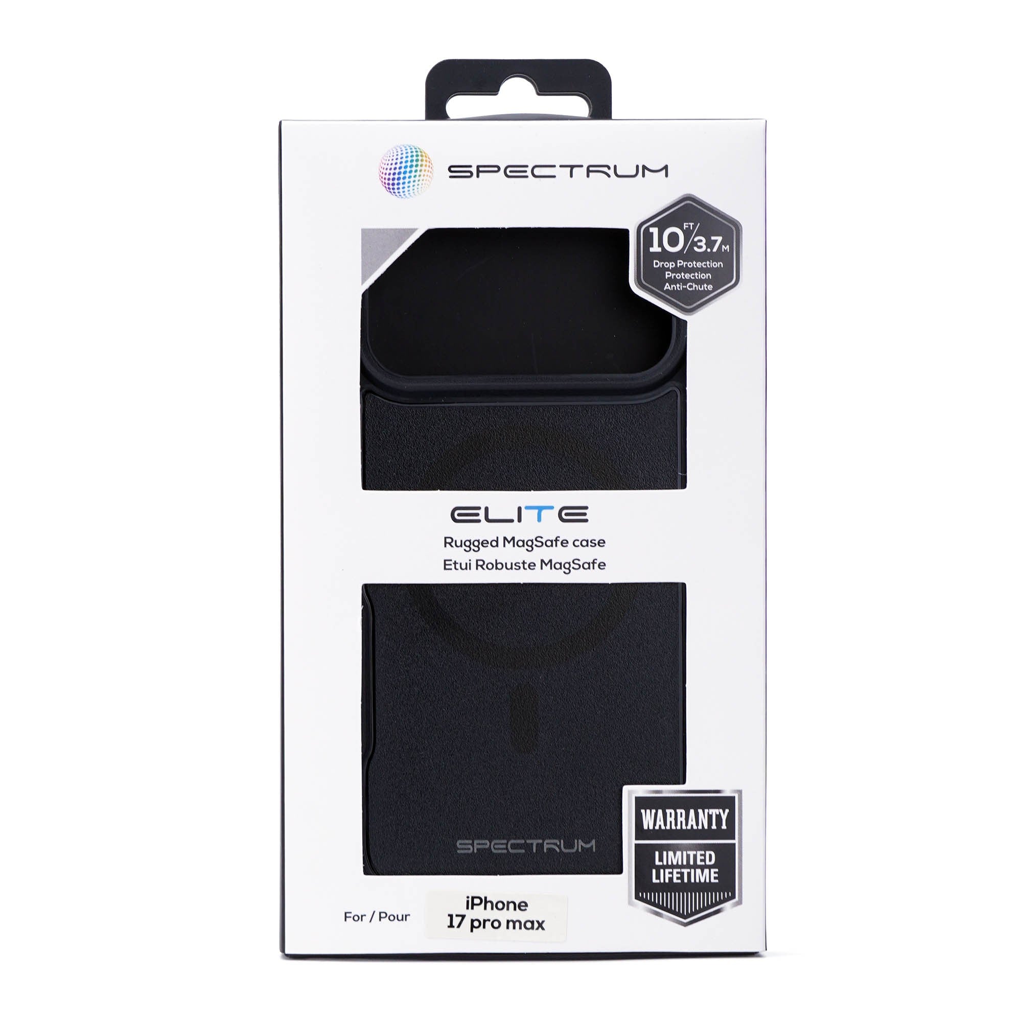 iPhone 17 Pro Max SPECTRUM Elite Case w/Magnets - Black - 15-15818