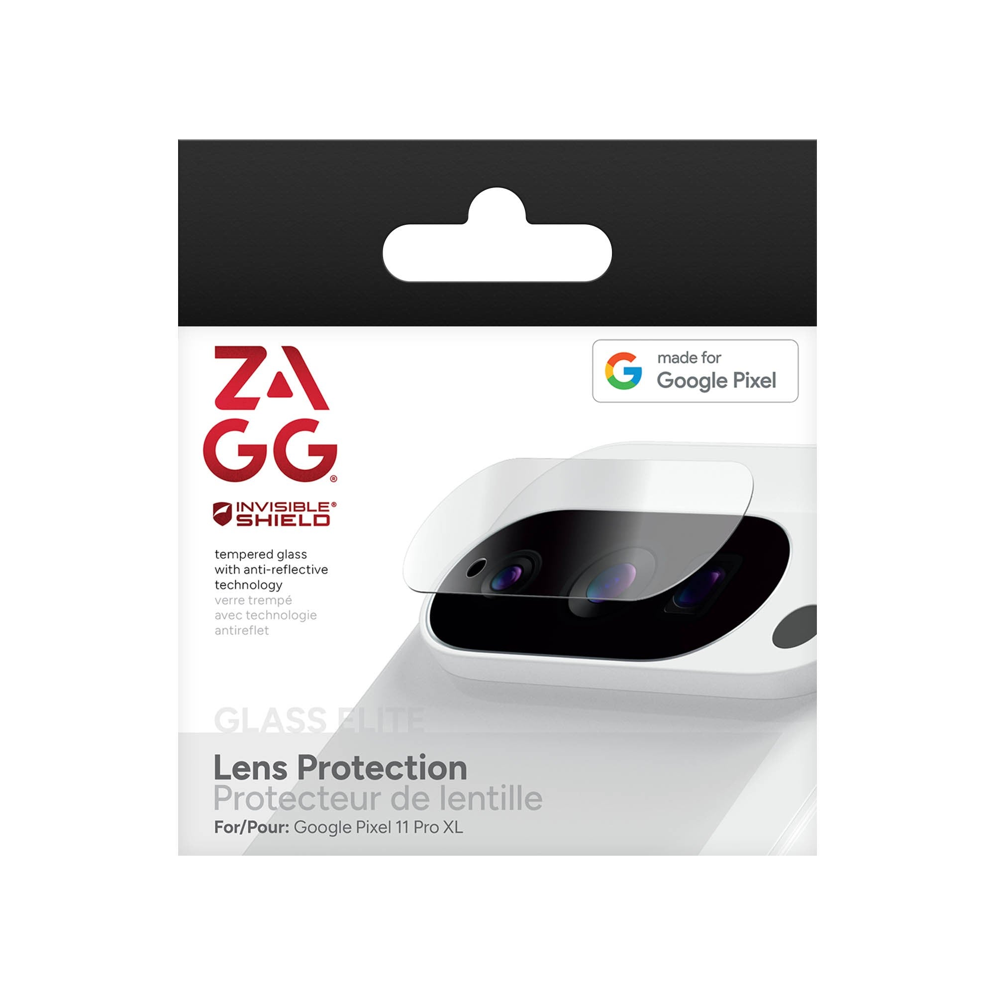 Google Pixel 11 XL ZAGG InvisibleShield Glass Elite AR Camera Lens Protector - 15-16086