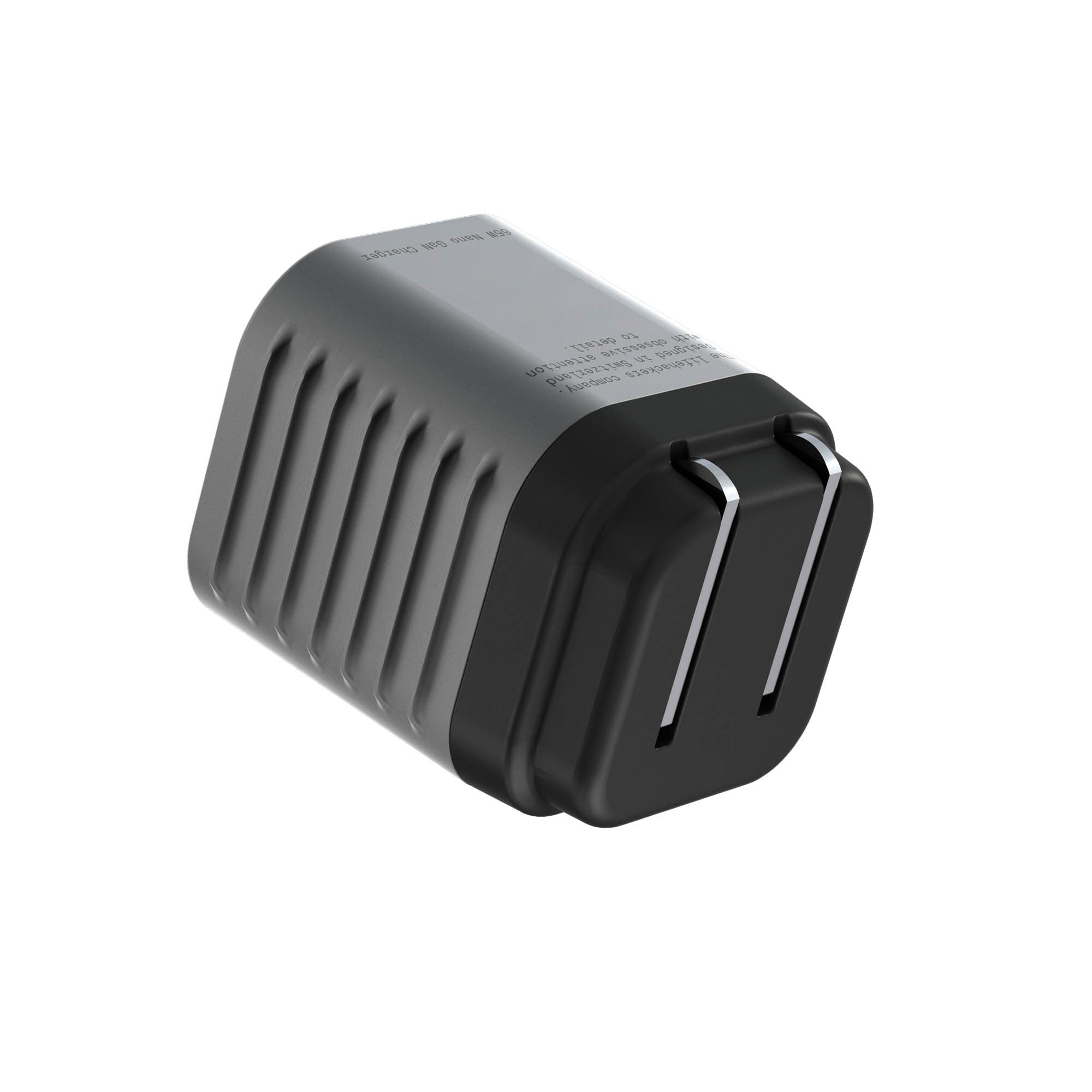 Rolling Square Supertiny 65W USB-C Wall Charger - Black - 15-16104