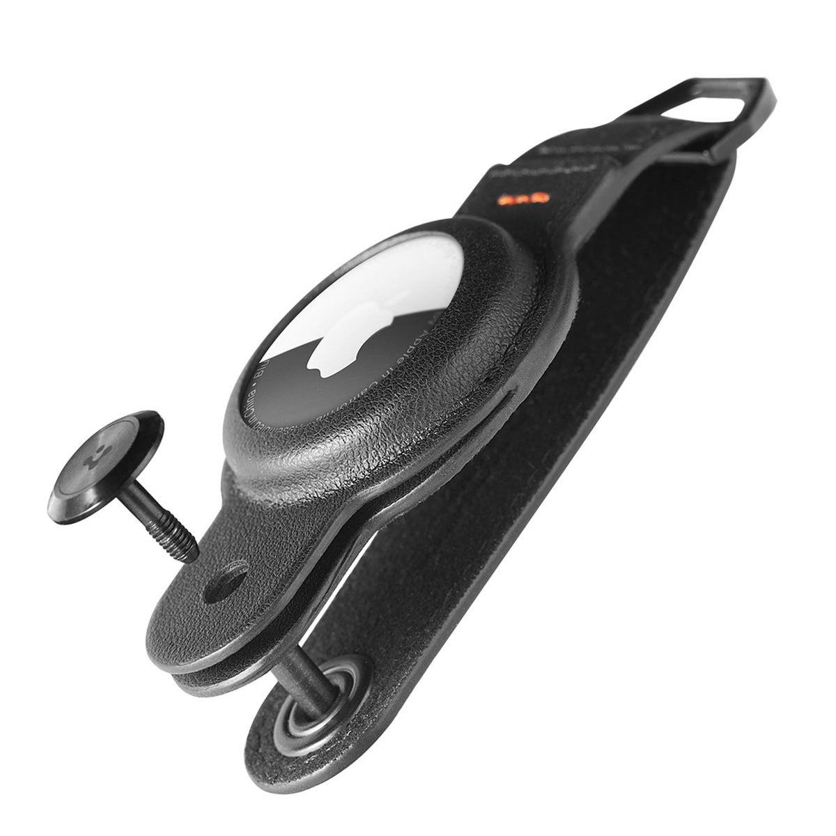 Apple AirTag Spigen Valentinus Pro Clip Key Chain Organizer - Black - 15-16399