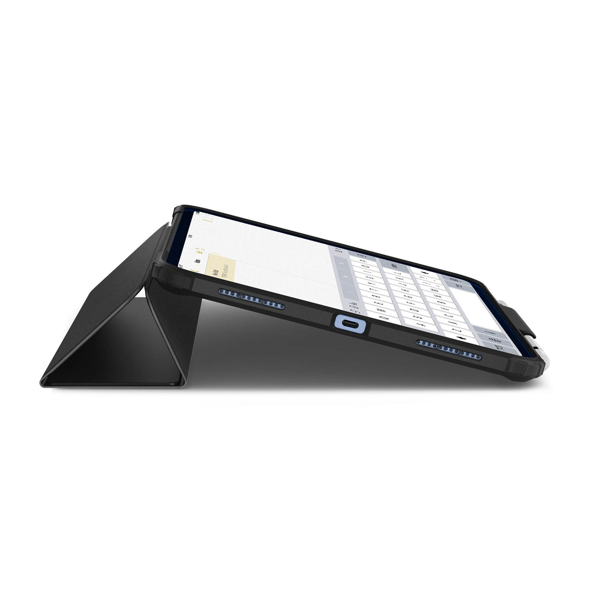 iPad A16/10th Gen Spigen Crystal Hybrid Pro - Black - 15-16403