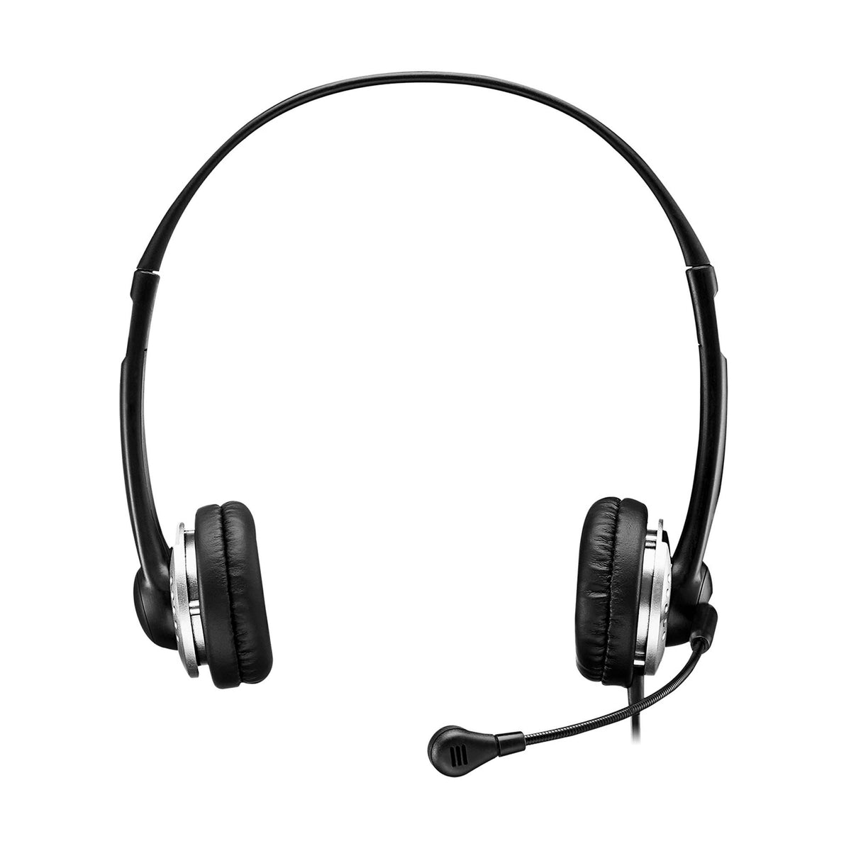Adesso Xtream P2 Stereo USB Multimedia Headset w/Microphone - Black - 15-16405