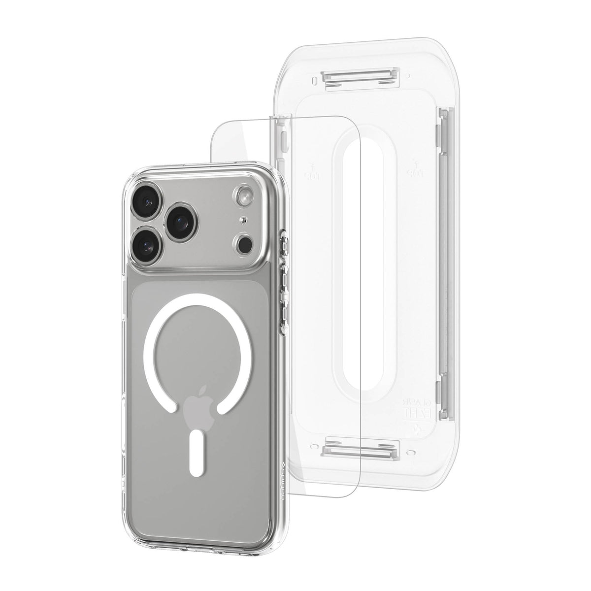 iPhone 18 Pro/17 Pro Spigen Ultra Hybrid Magfit Pack - Clear/White - 15-16415