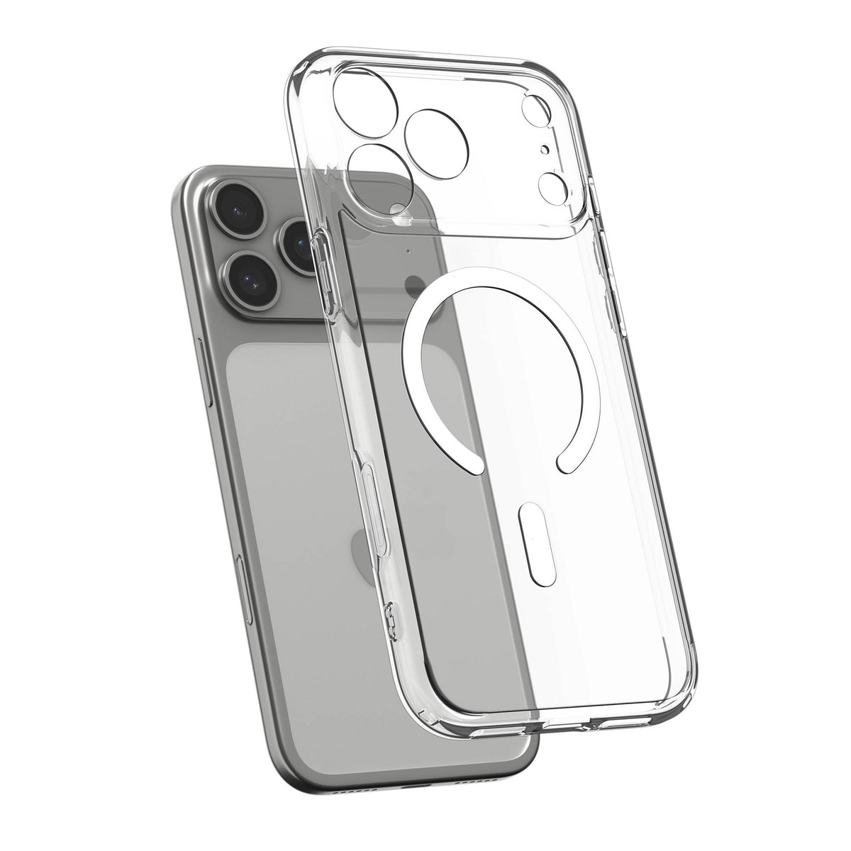 iPhone 18 Pro/17 Pro Spigen Ultra Hybrid Magfit Pack - Clear/White - 15-16415
