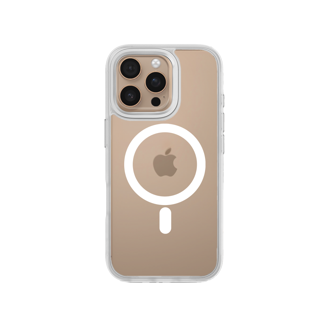 iPhone 16 Pro Swappable Custom Case Magsafe (White Frame)