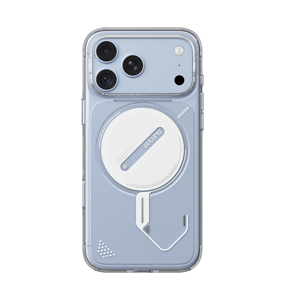 AULUMU iPhone 18 Pro Max/17 Pro Max Ghost Lumen Transparent Case