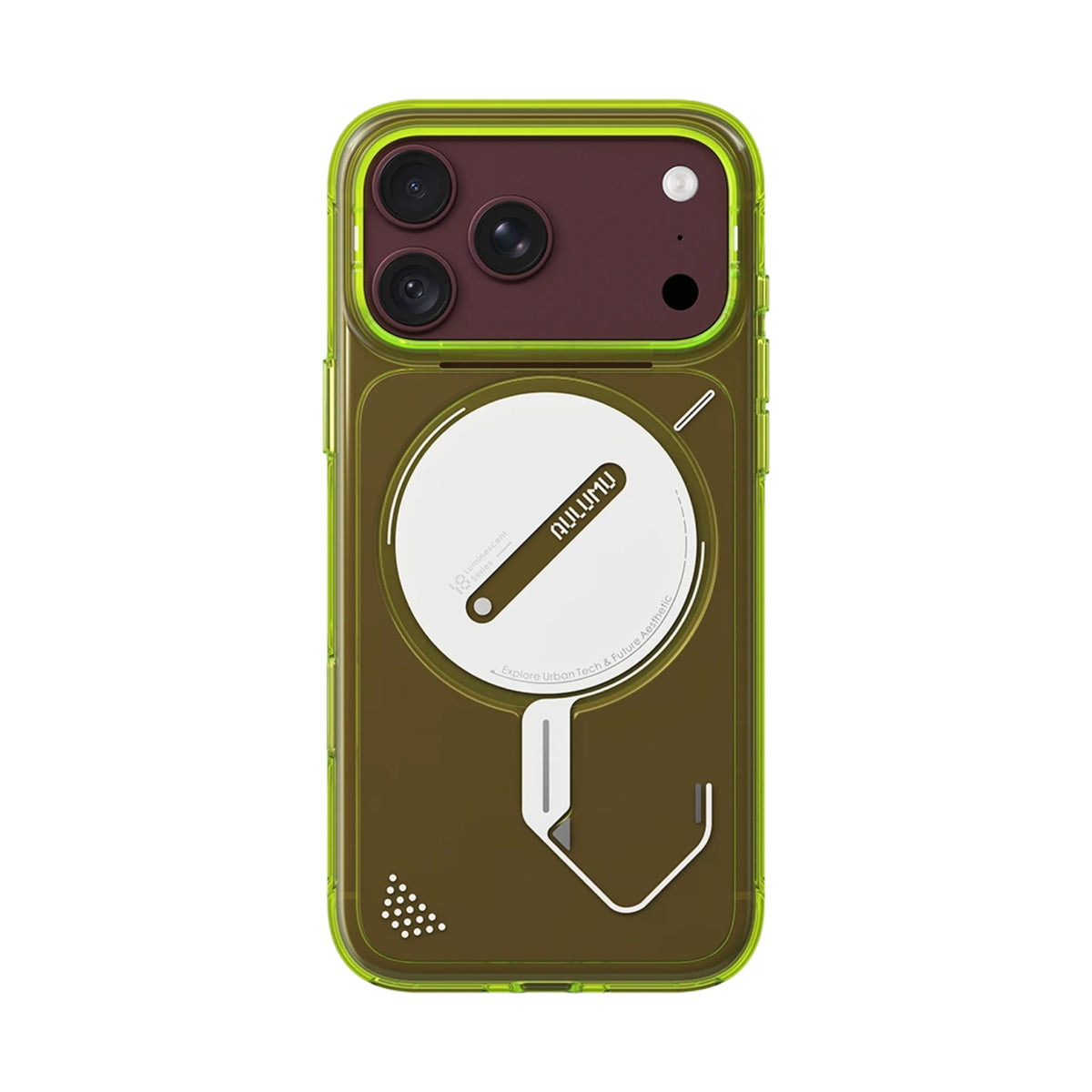 AULUMU iPhone 18 Pro Max/17 Pro Max Ghost Lumen Transparent Case