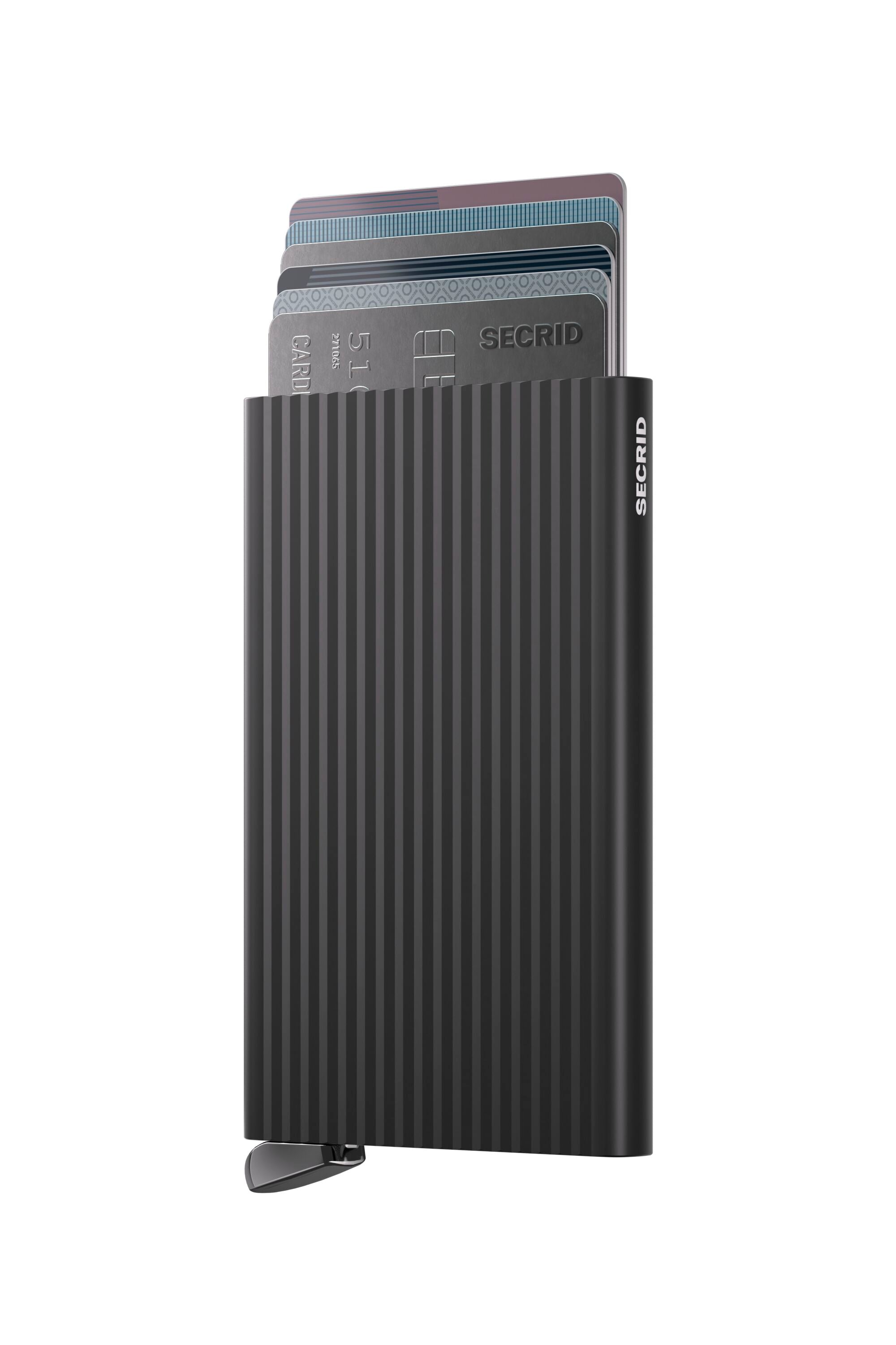 Secrid Premium Cardprotector Fluted Black