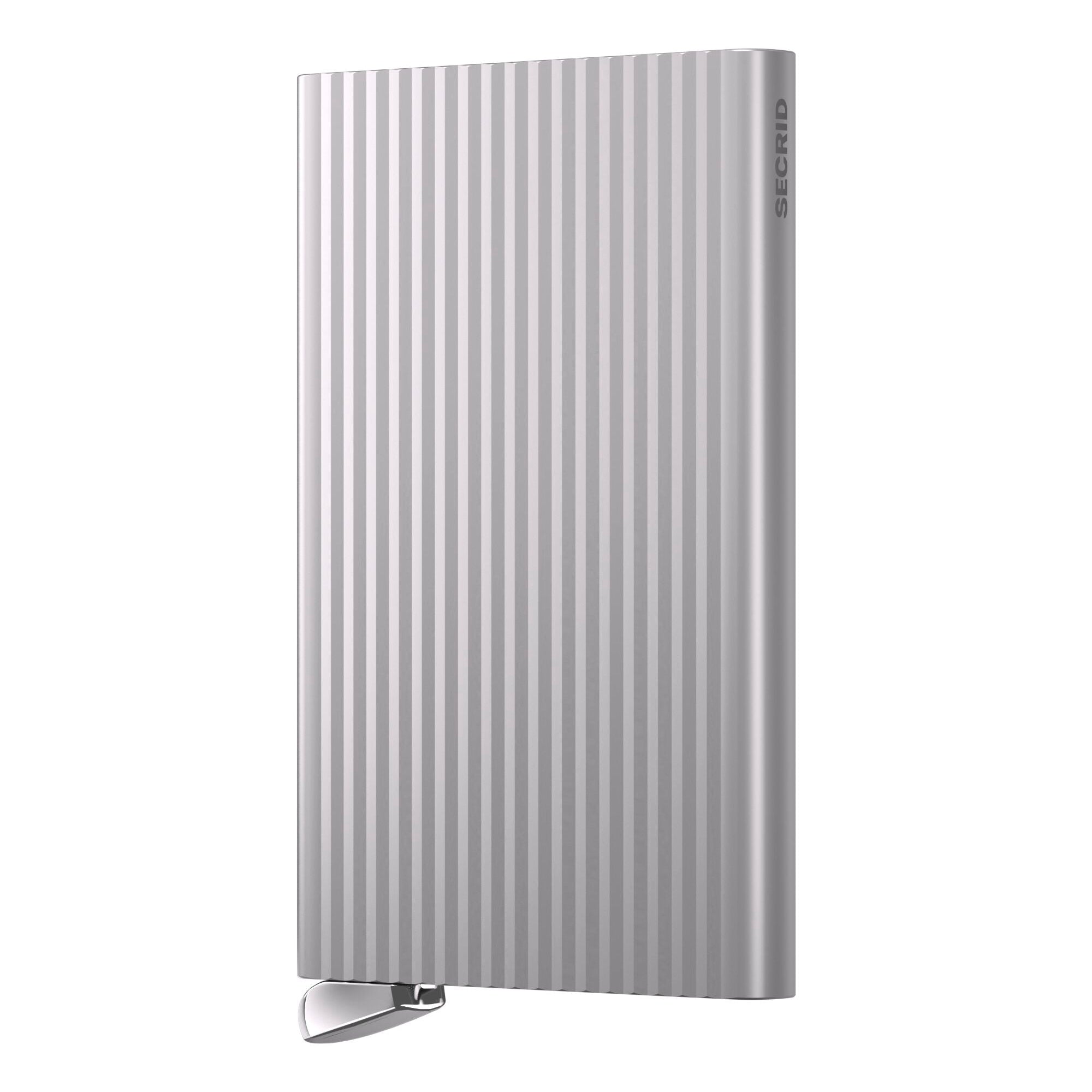 Secrid Premium Cardprotector Fluted Silver