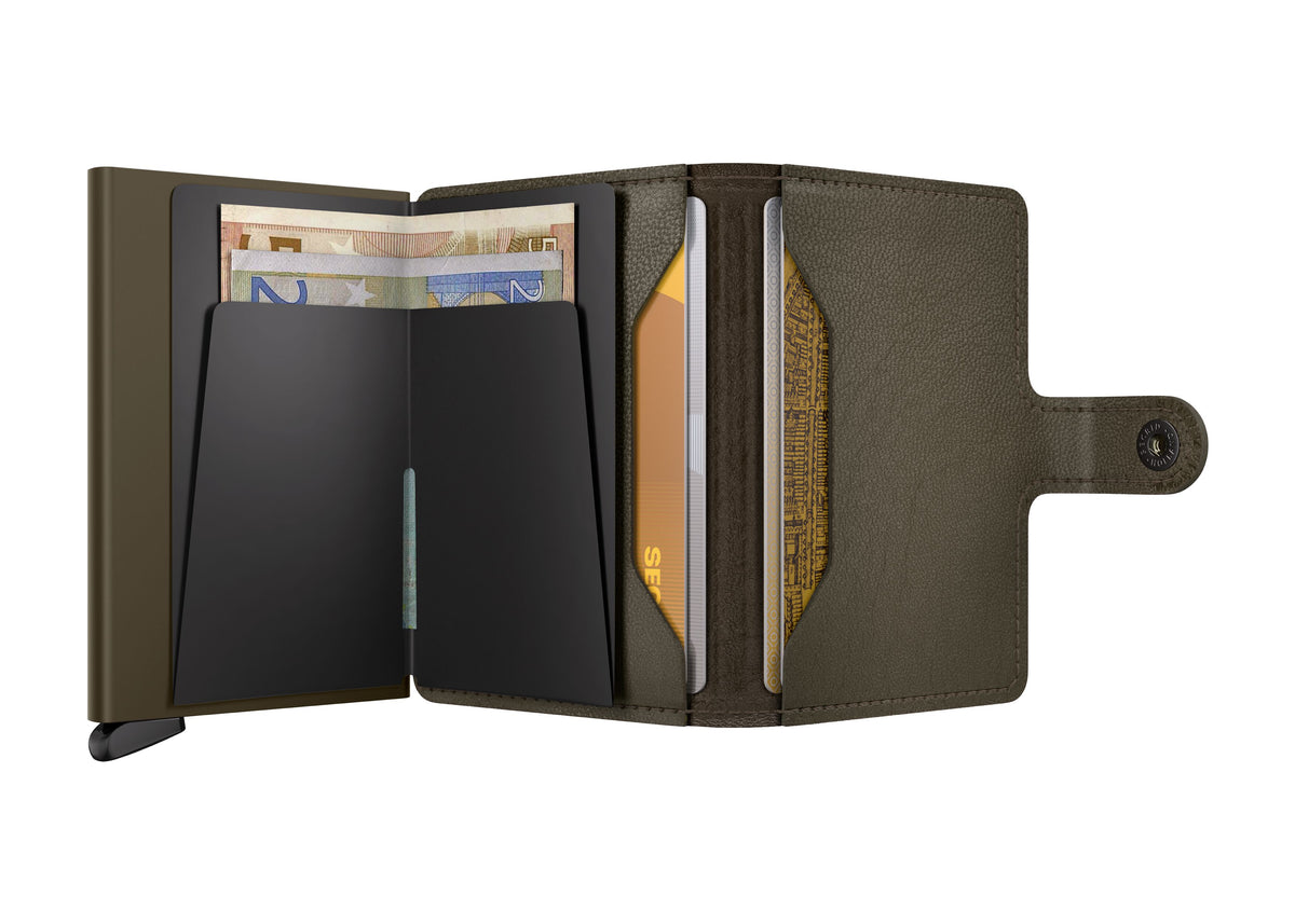 Secrid Premium Miniwallet+ Emboss Lines Cedar