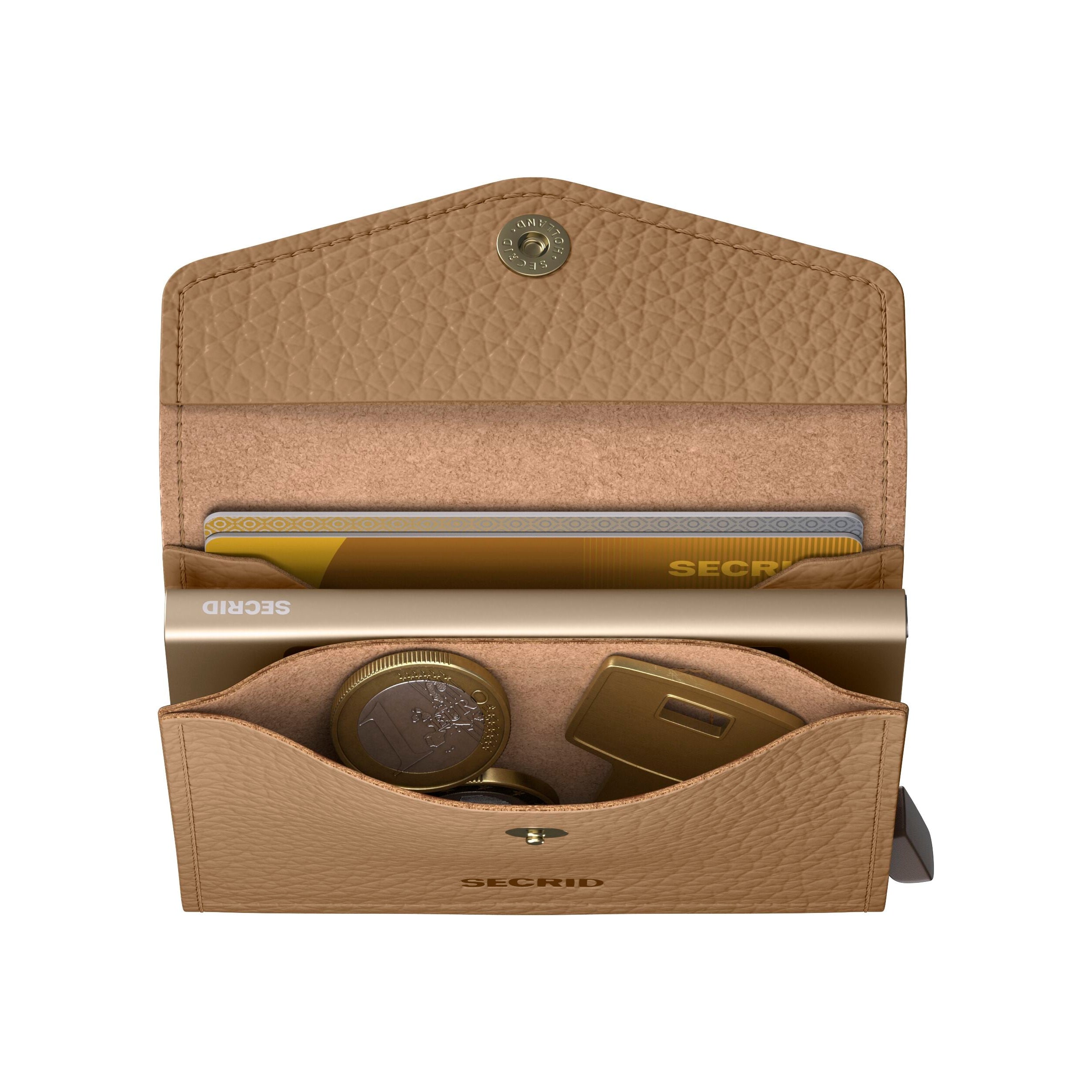Secrid Envelope Wallet Pebble Cappuccino