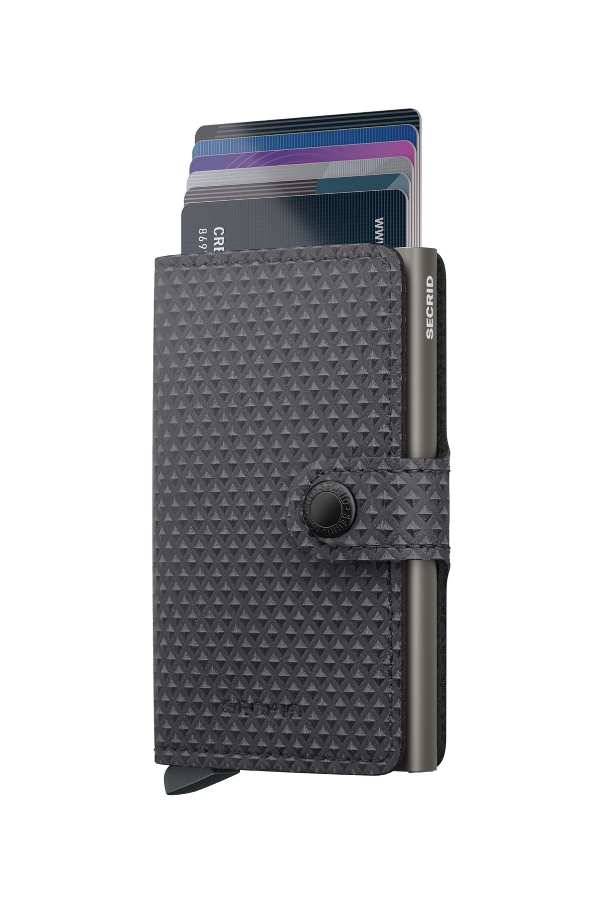 Secrid Miniwallet Pyramid Grey