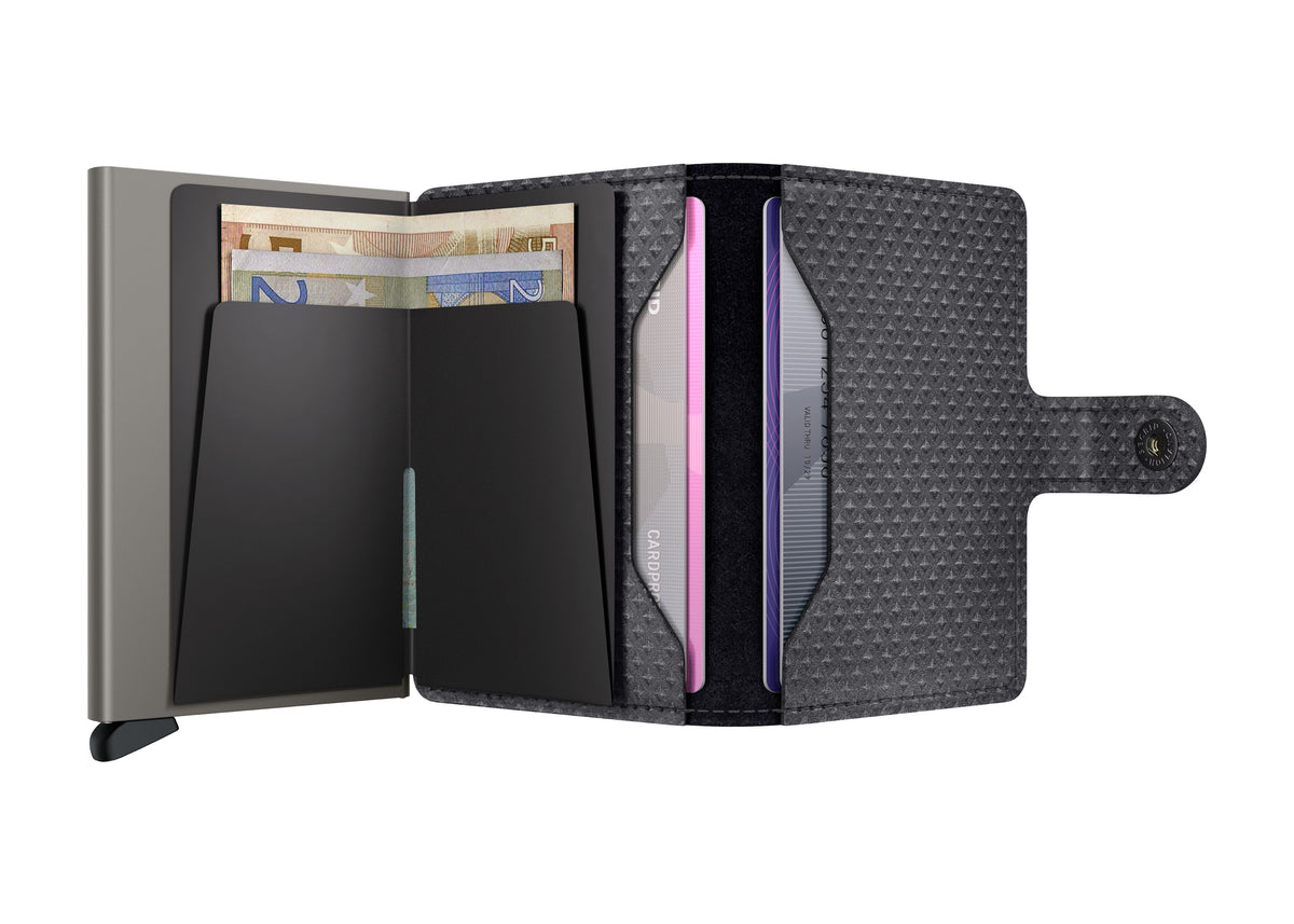 Secrid Miniwallet Pyramid Grey