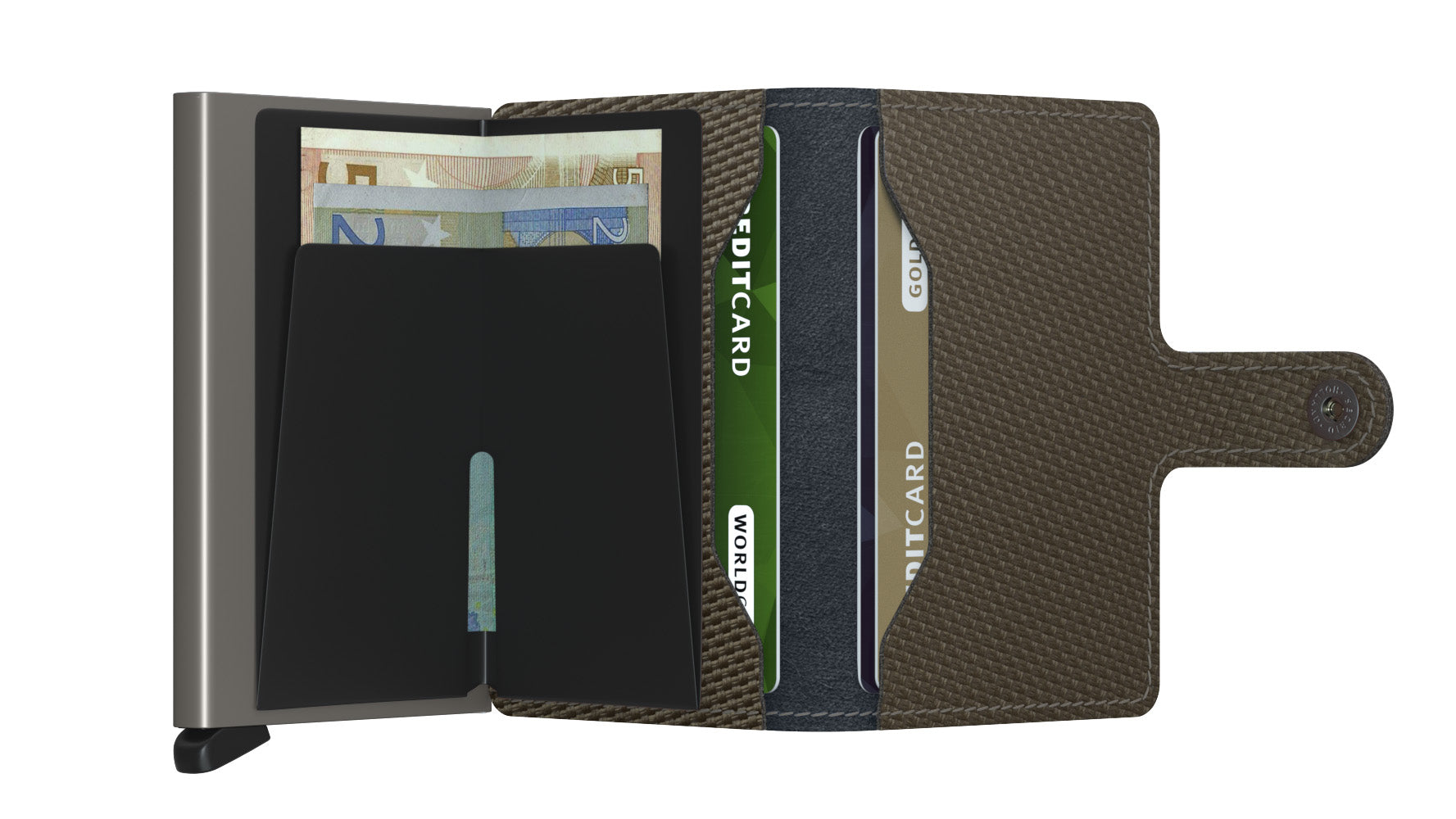 Secrid Miniwallet Carbon Khaki