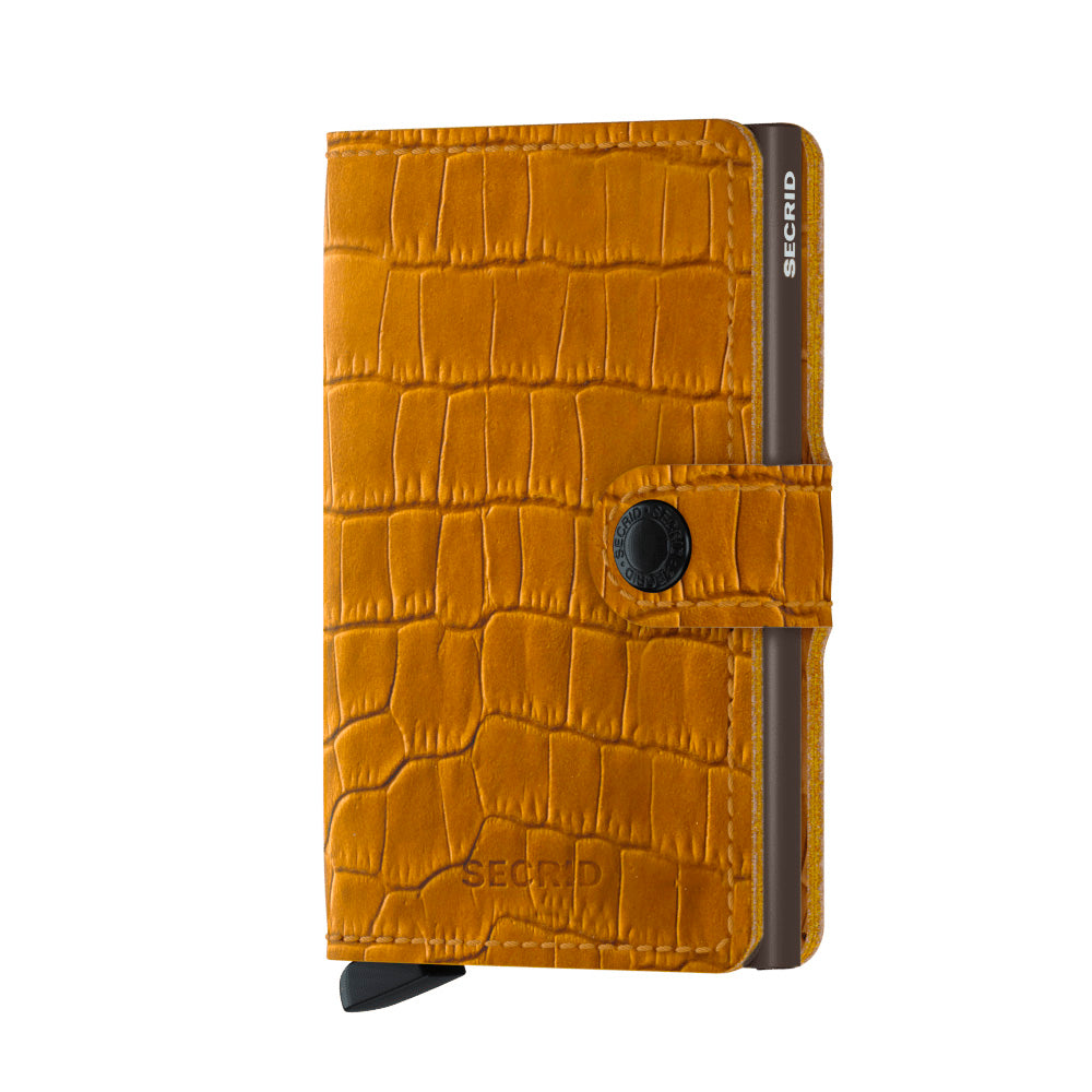 Secrid Miniwallet Ochre Brown
