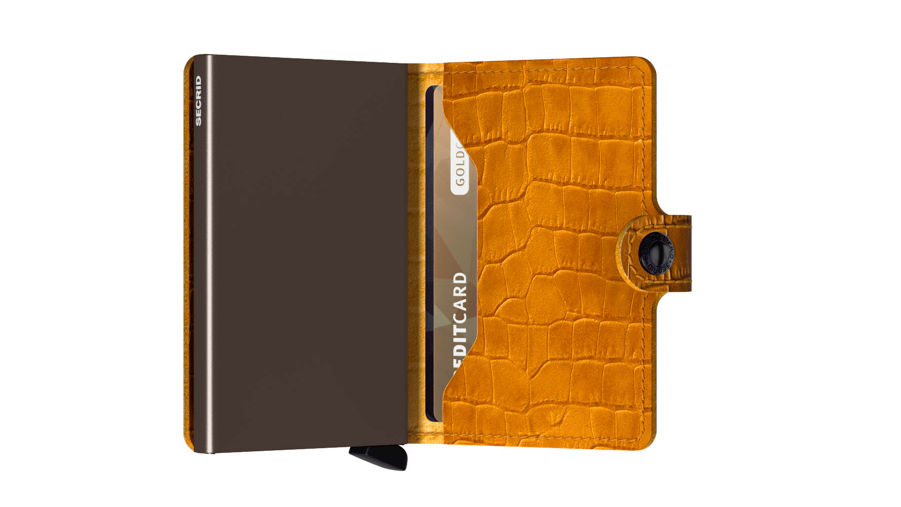 Secrid Miniwallet Ochre Brown