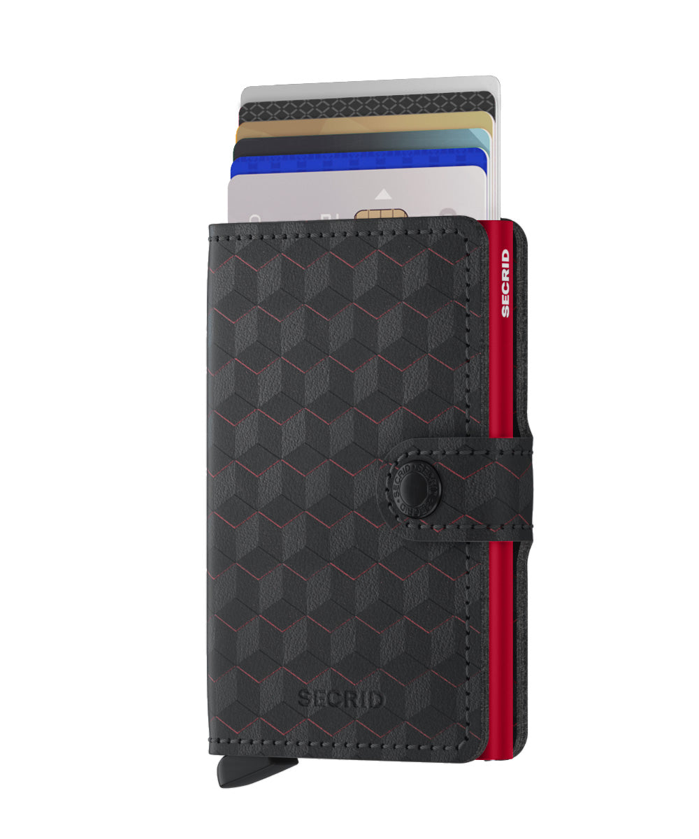 Secrid Miniwallet Optical Black-Red