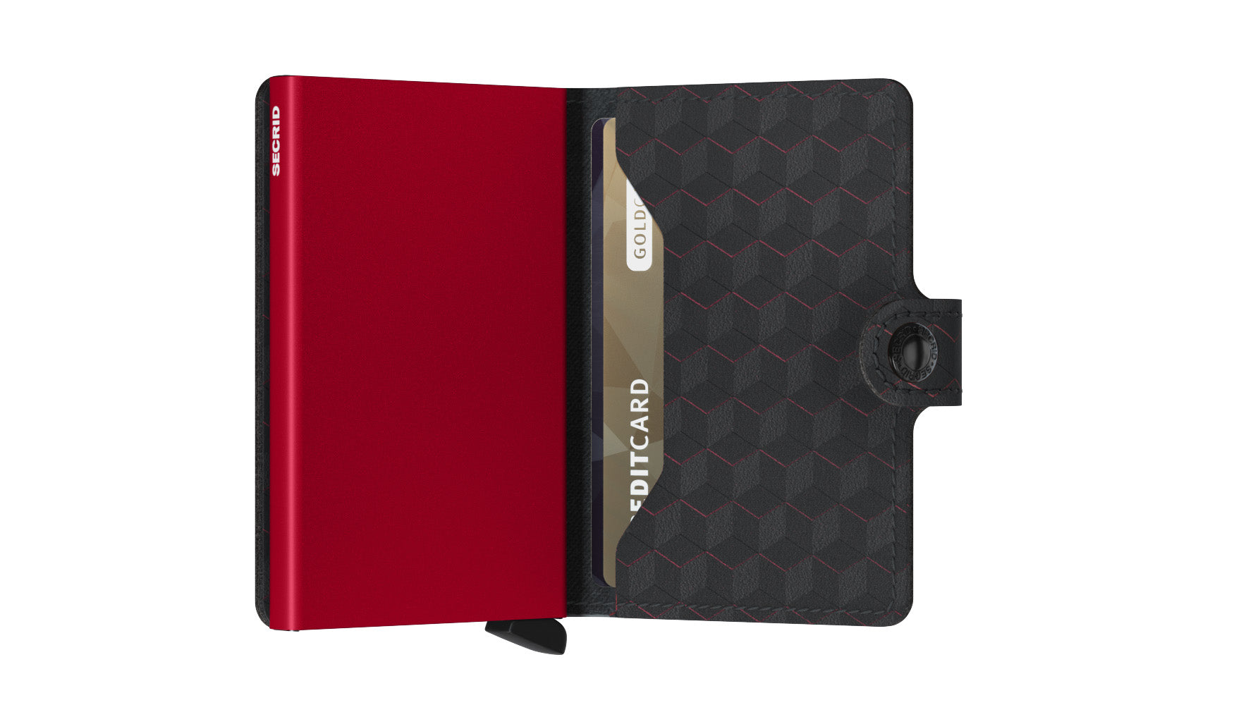 Secrid Miniwallet Optical Black-Red