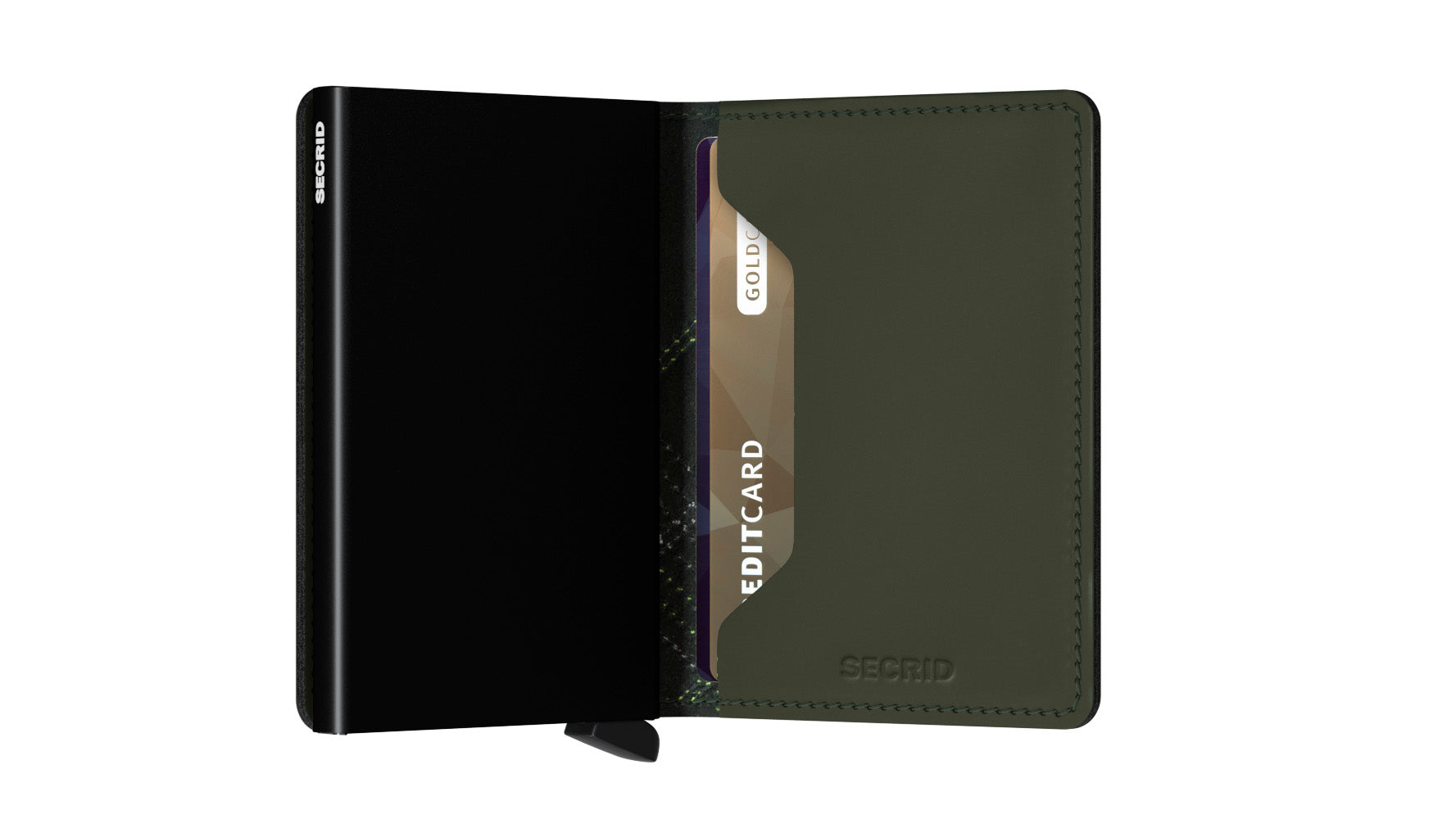Secrid Slimwallet Stitch Linea Lime